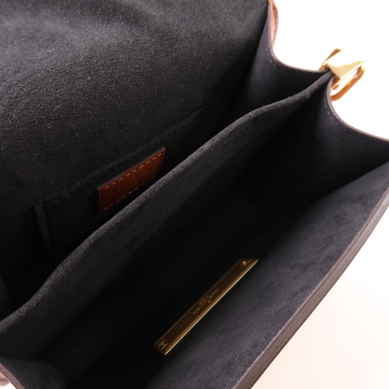 LOUIS VUITTON Monogrqam Reverse Mini Dauphine肩背袋棕色