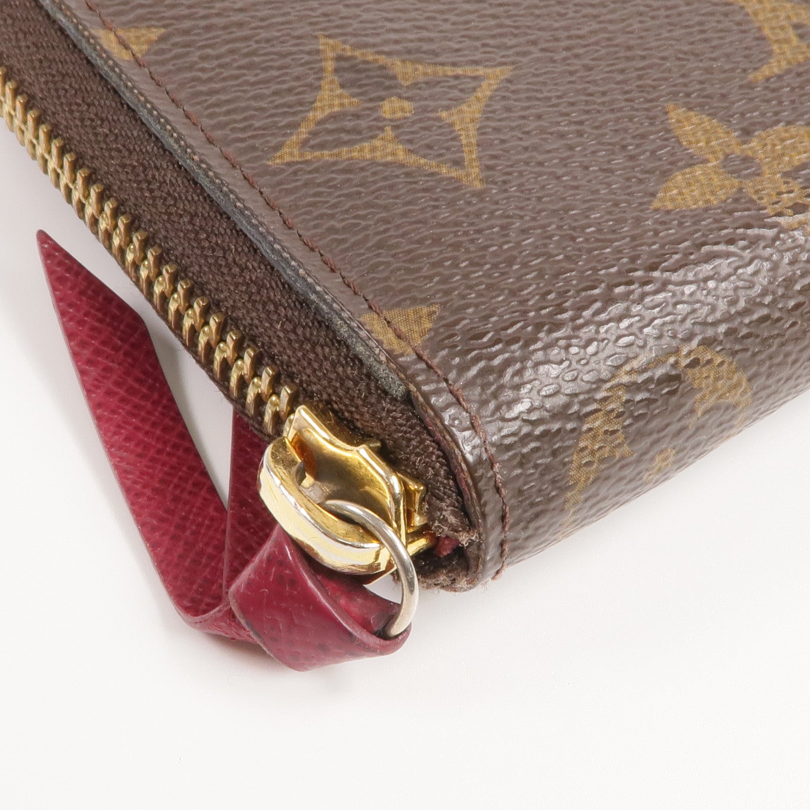 LOUIS VUITTON Monogram Clemence Wallet金扣長錢包
