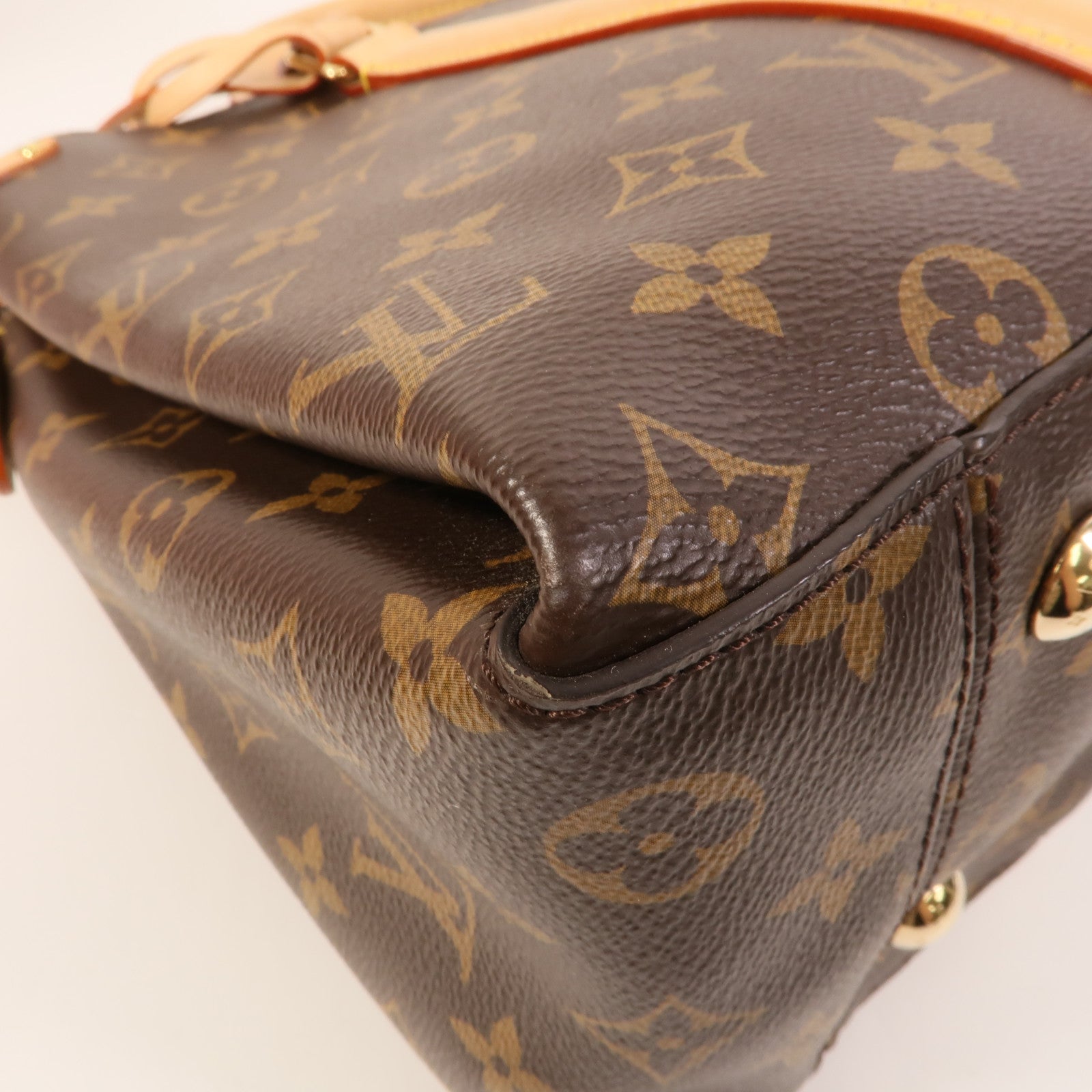 LOUIS VUITTON Monogram Soufflot MM金扣手挽肩背兩用袋