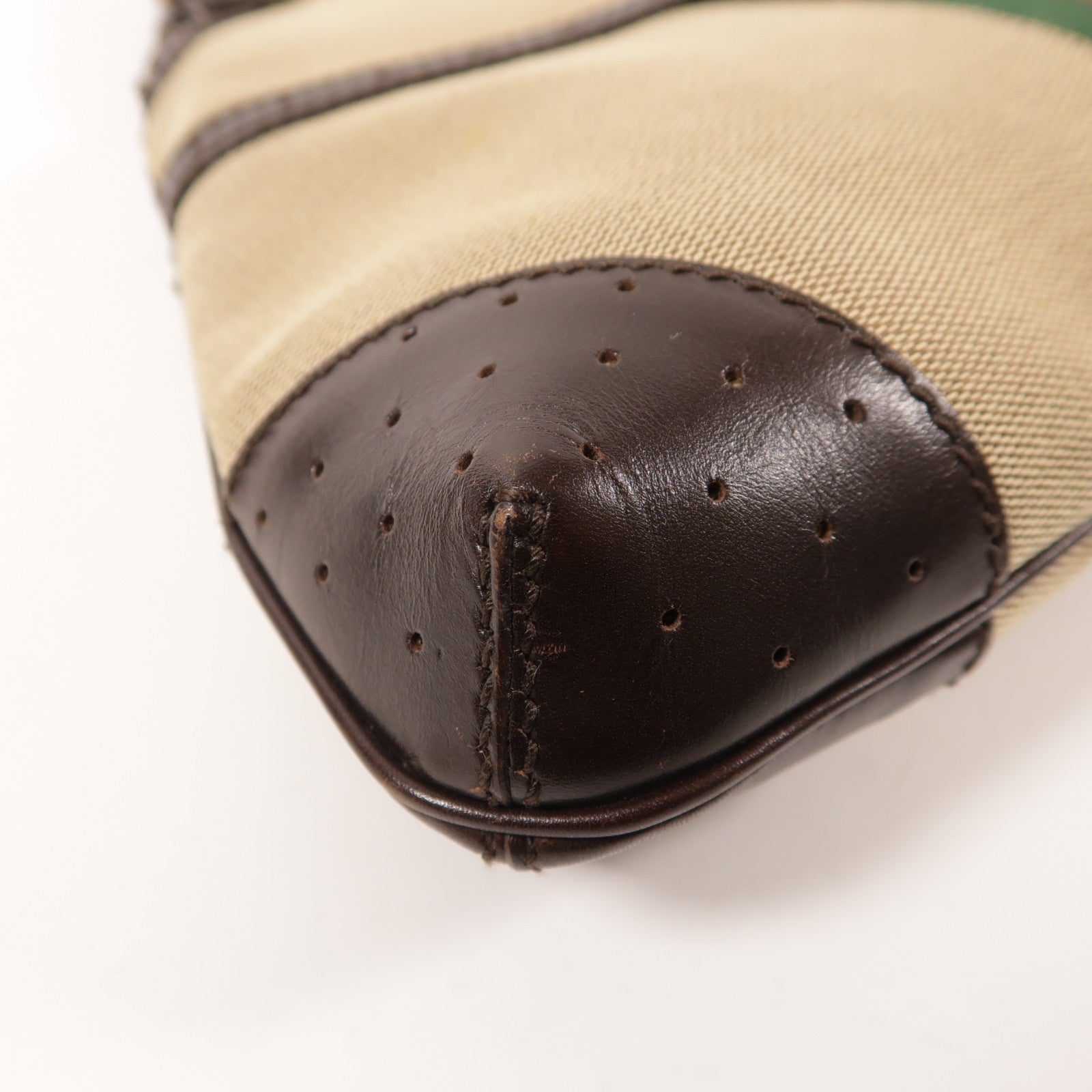 GUCCI 帆布2 Way Shoulder銀扣手挽肩背兩用袋