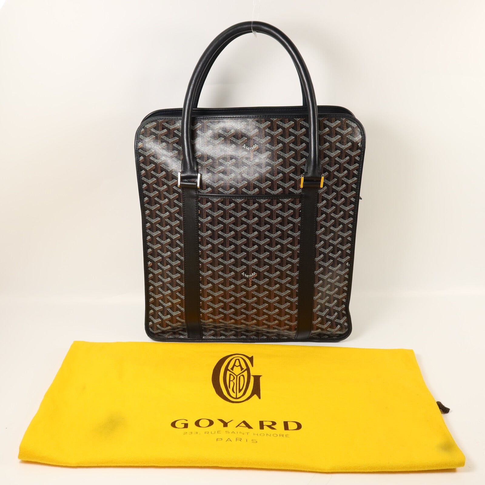 GOYARD 塗層帆布Bourgogne手挽袋