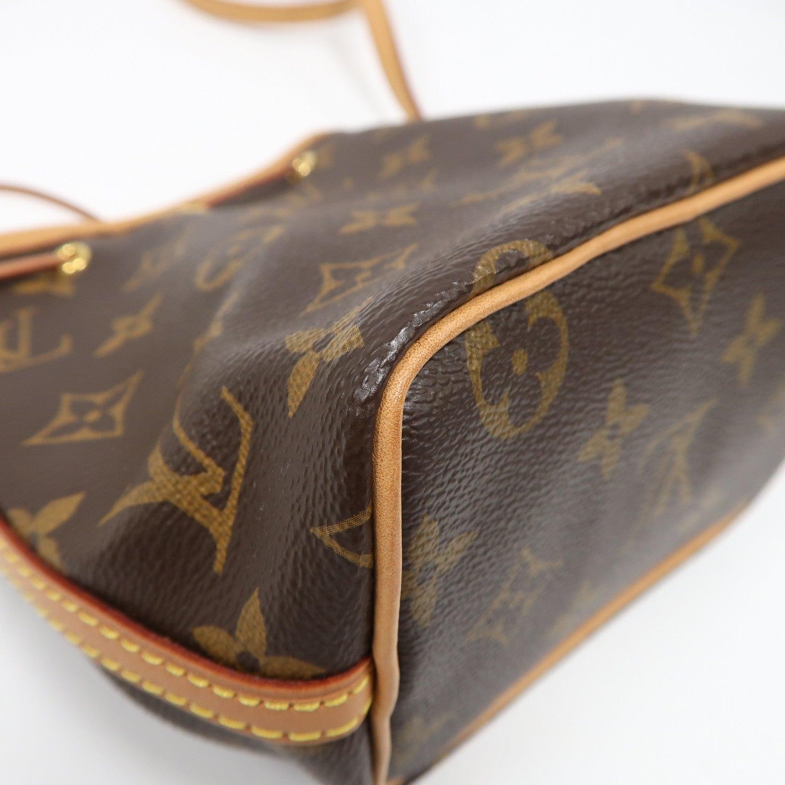 LOUIS VUITTON Monogram Neo Nano金扣肩背袋啡色