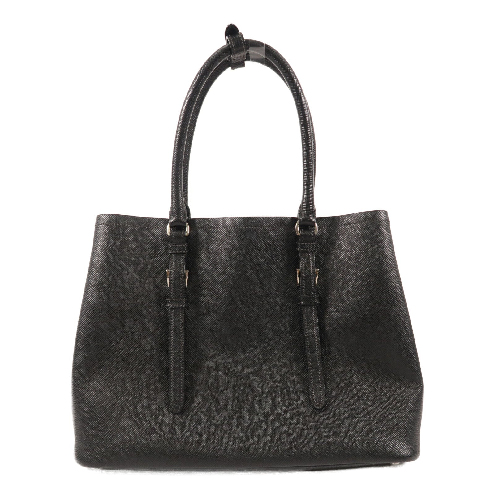 PRADA Saffiano皮革Saffiano Cuir Double Bag手挽袋