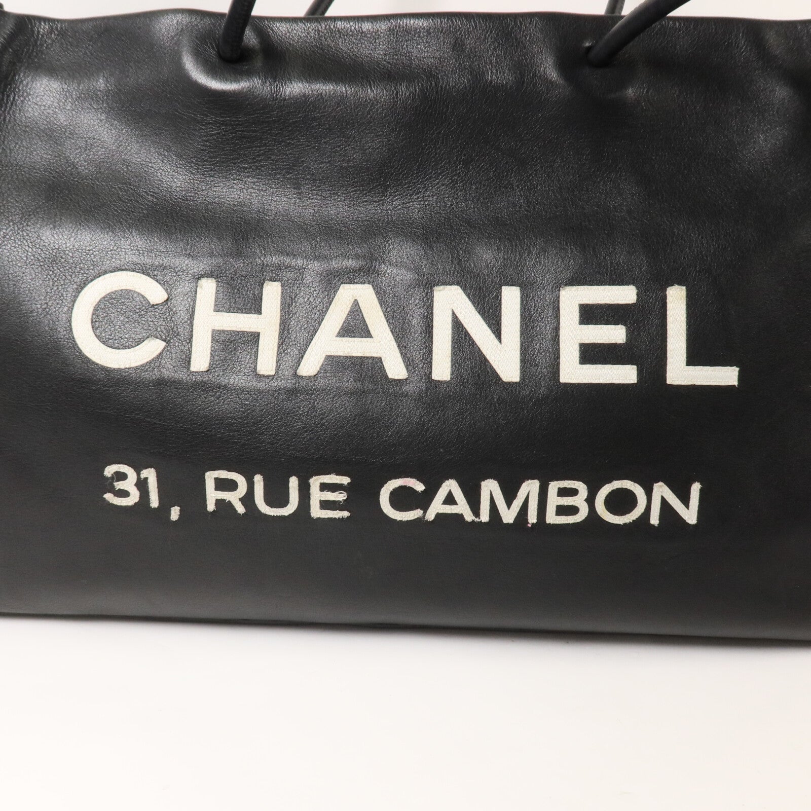 CHANEL 牛皮皮革Essential Logo Leather Tote Bag肩背袋