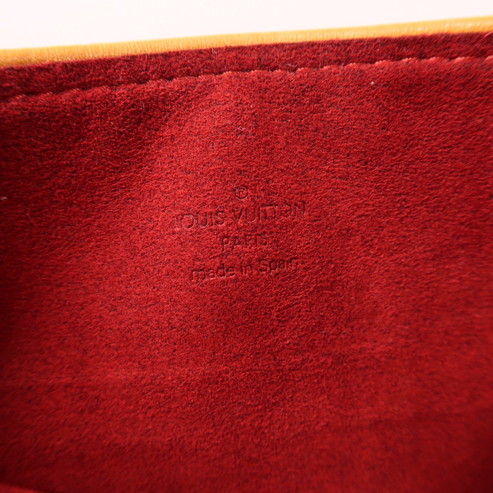 LOUIS VUITTON Monogram Griet金扣手挽袋棕色