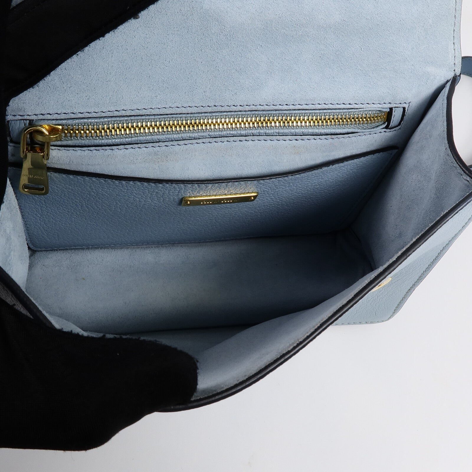 Miu Miu 牛皮皮革Miu Lady肩背袋
