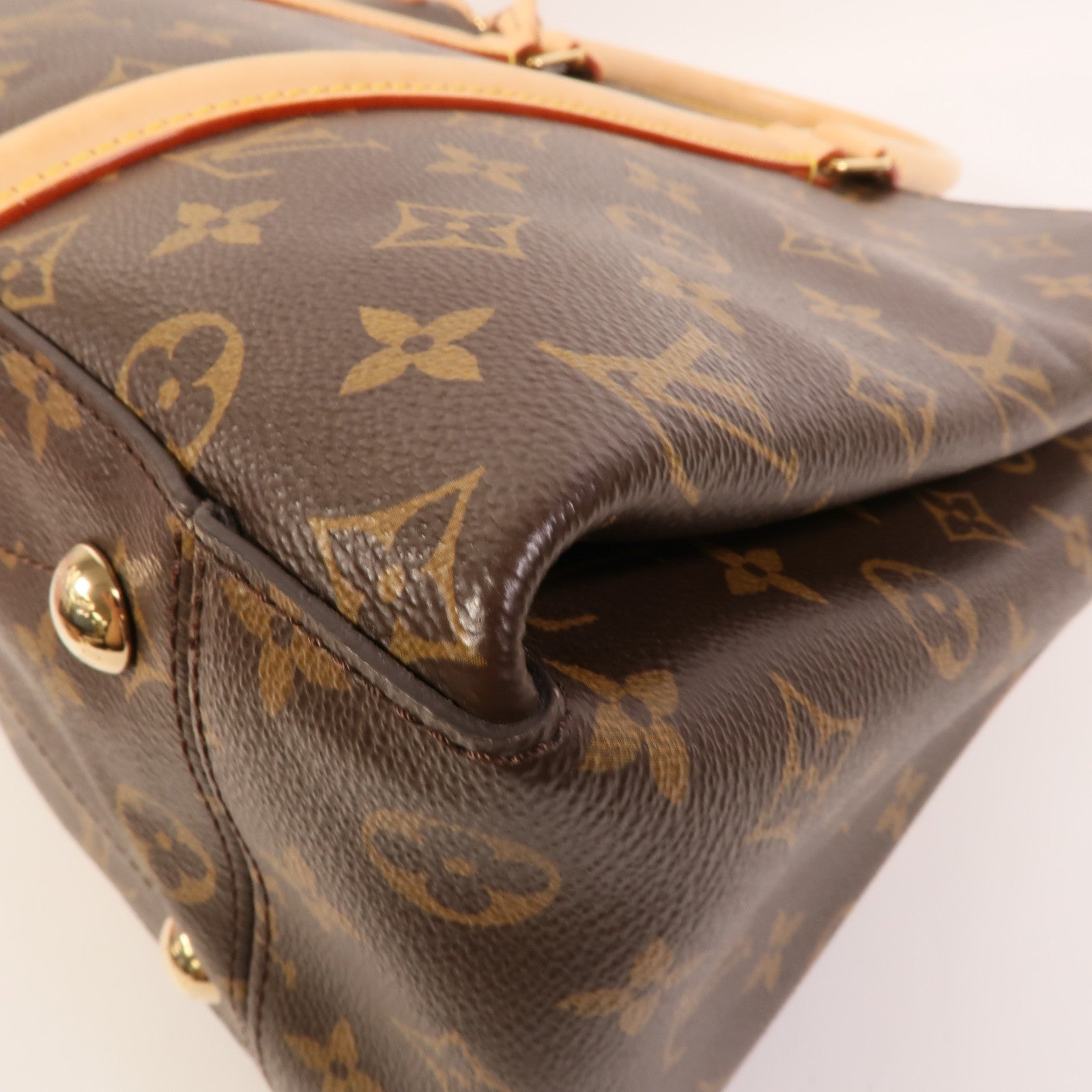 LOUIS VUITTON Monogram Soufflot MM金扣手挽肩背兩用袋