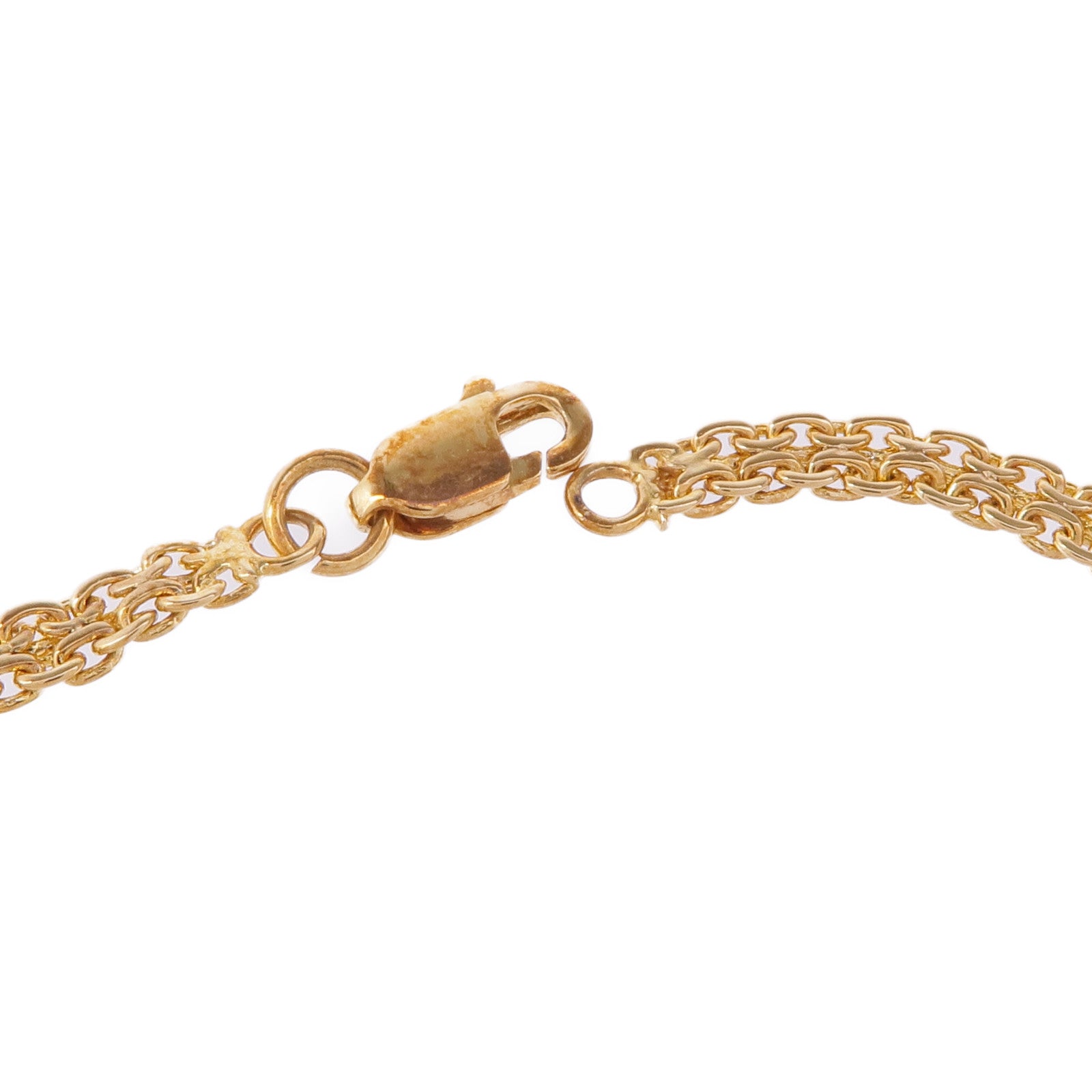 JEWELRY 【激減優惠】18K黃金/白金Sapphire Diamond Necklace藍寶石/鑽石項鍊