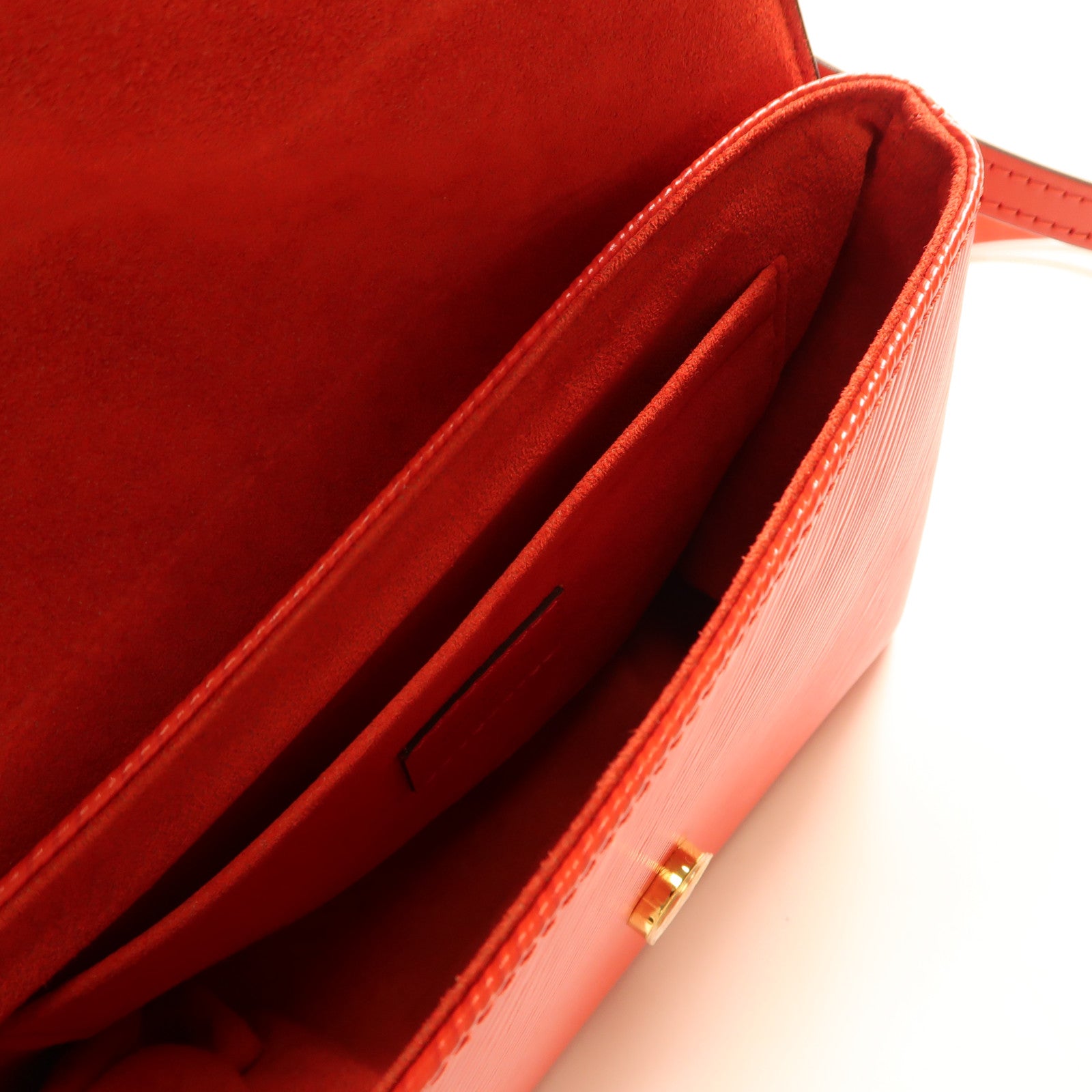 LOUIS VUITTON Epi Locky BB金扣手挽肩背兩用袋