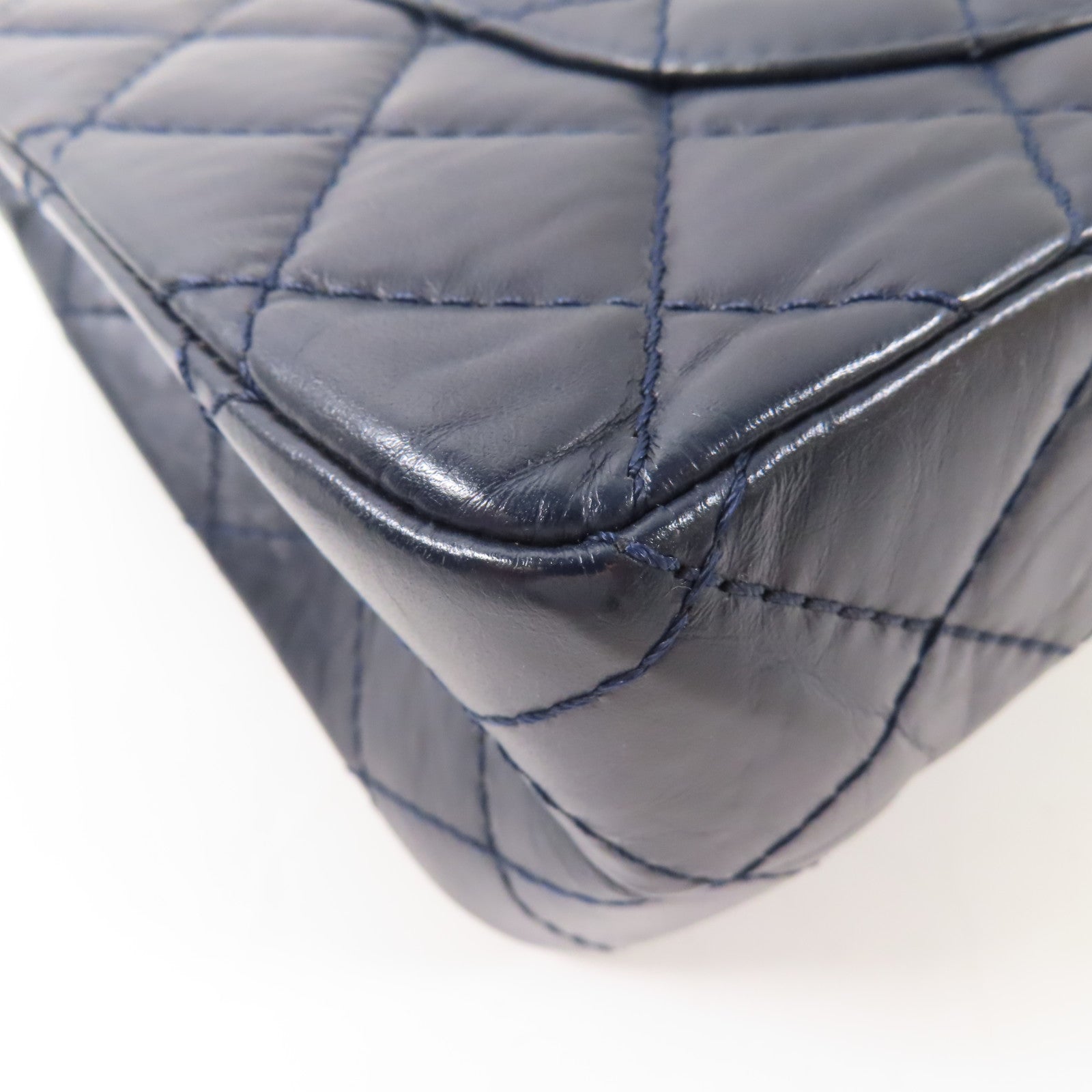 CHANEL 牛皮皮革2.55 Shoulder Bag鏈帶肩背袋
