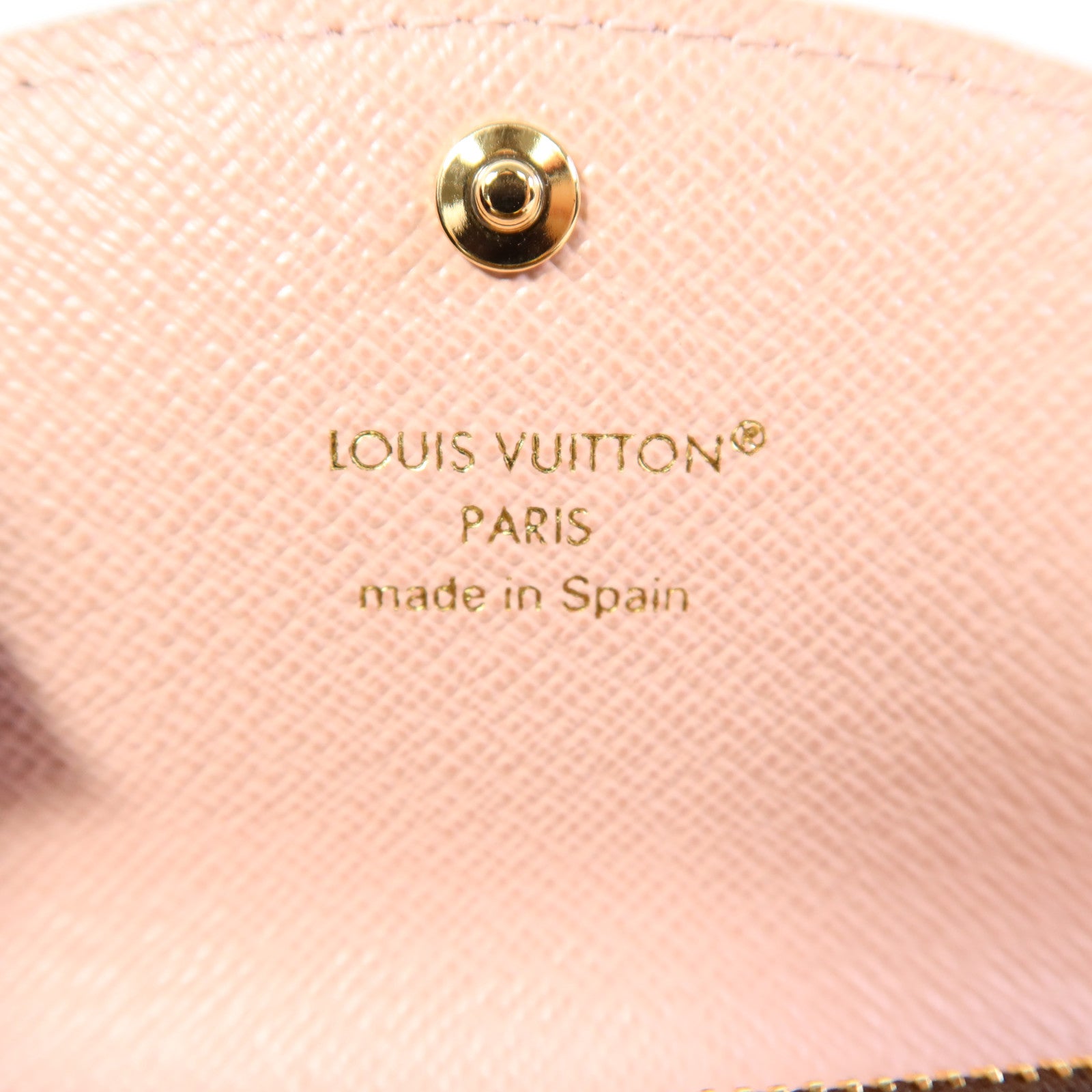 LOUIS VUITTON Monogram Rosalie金扣錢包