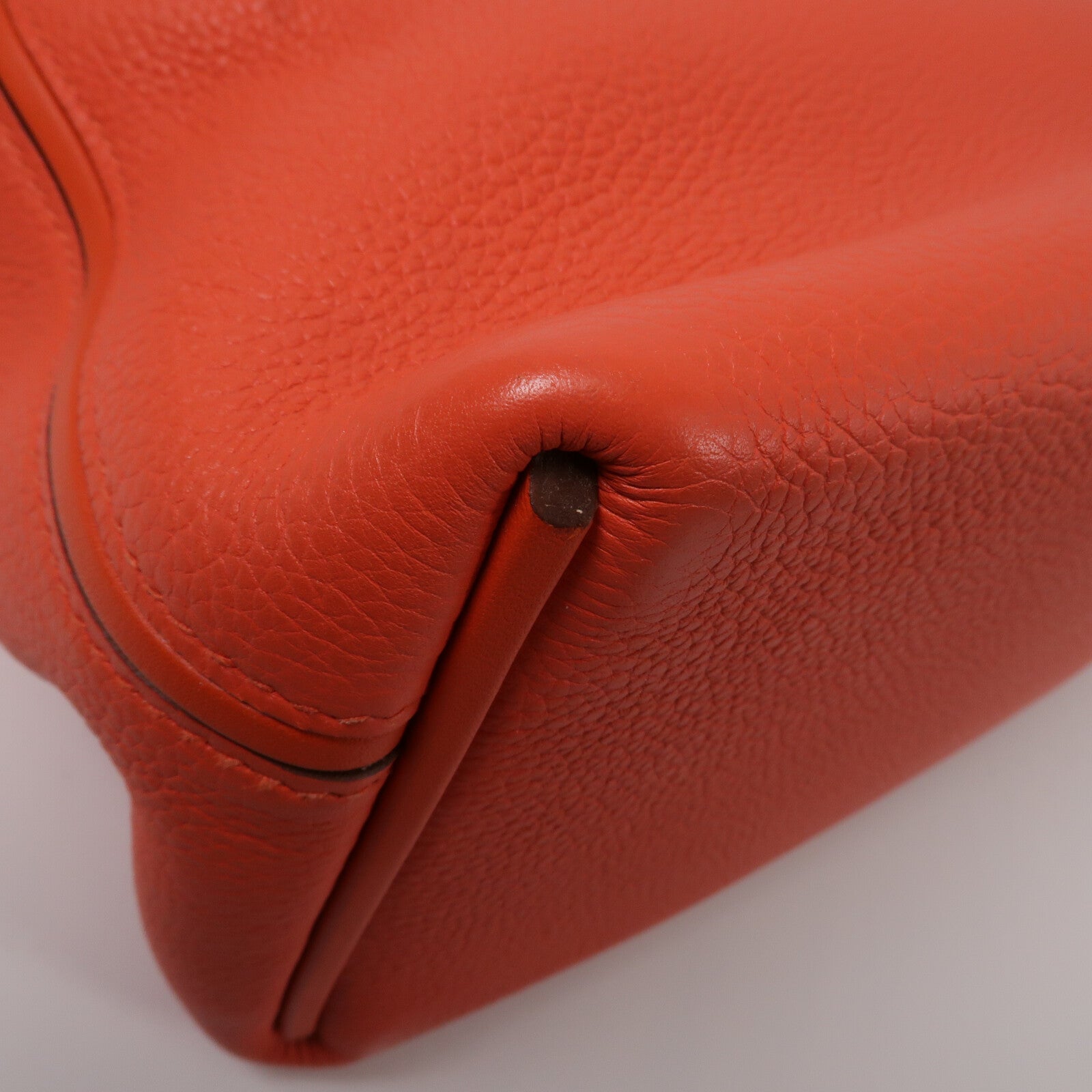 HERMES Clemence皮革24/24 29cm手挽肩背兩用袋Capucine