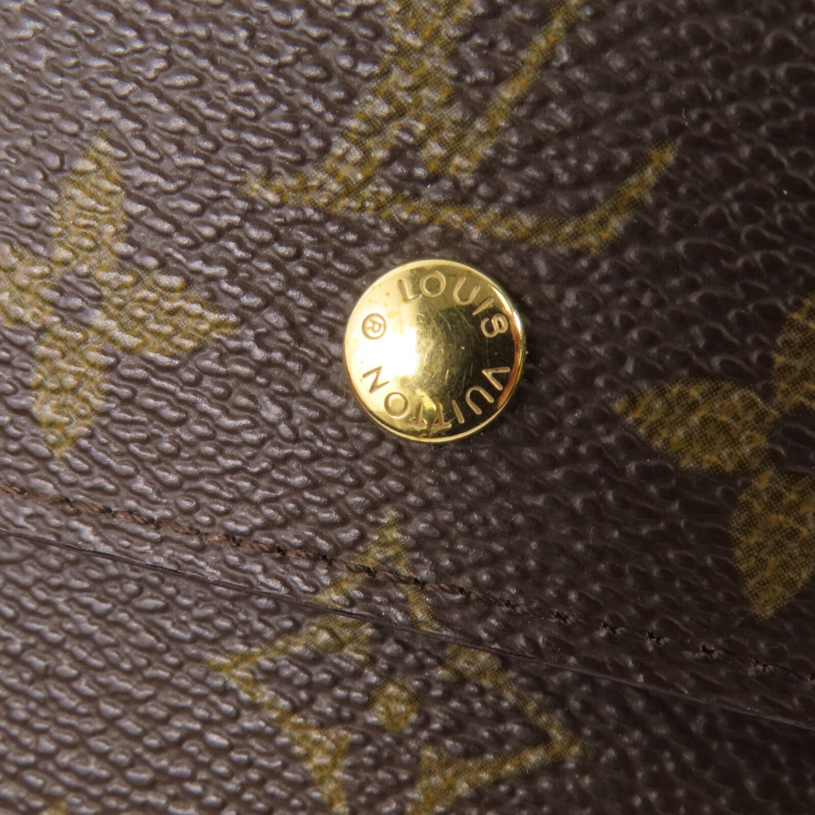 LOUIS VUITTON 【激減優惠】Monogram Carte Credit Wallet金扣短錢包