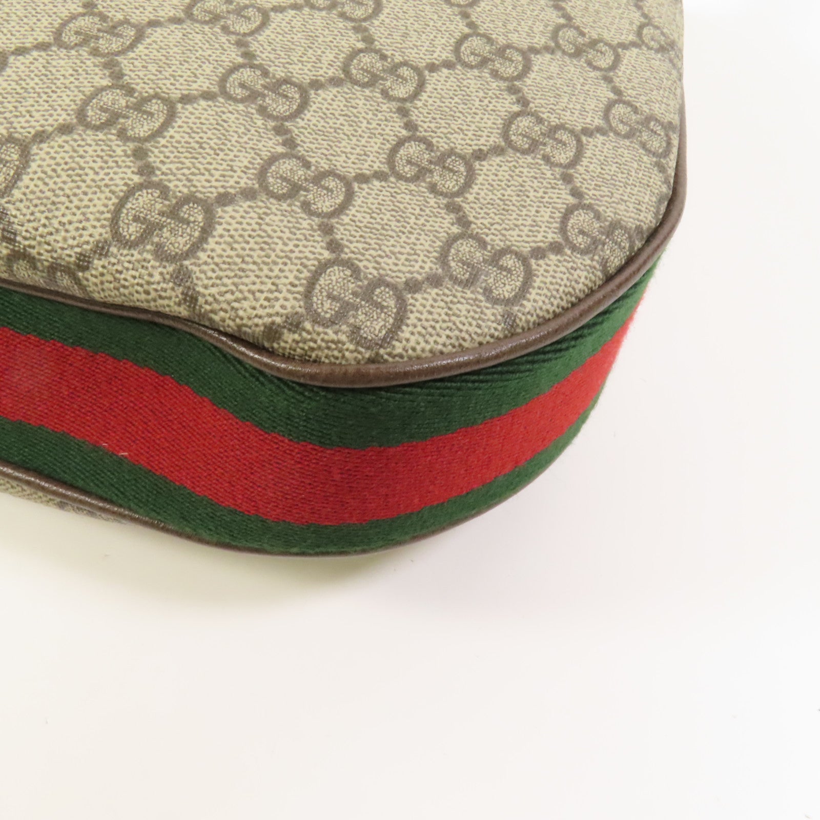 GUCCI 【激減優惠】塗層帆布Attache銀扣手挽肩背兩用袋