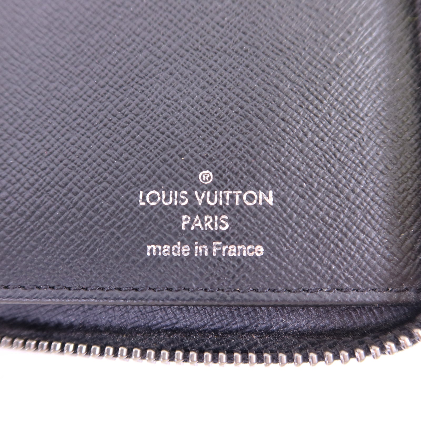 LOUIS VUITTON Monogram EclipseZippy Vertical Wallet銀扣長錢包
