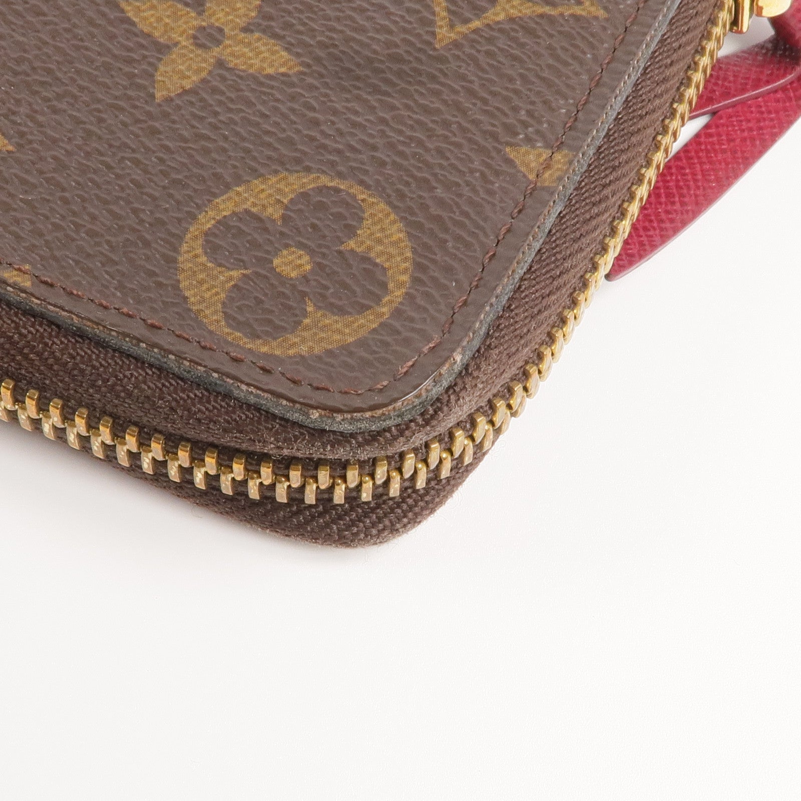 LOUIS VUITTON Monogram Clemence Wallet金扣長錢包