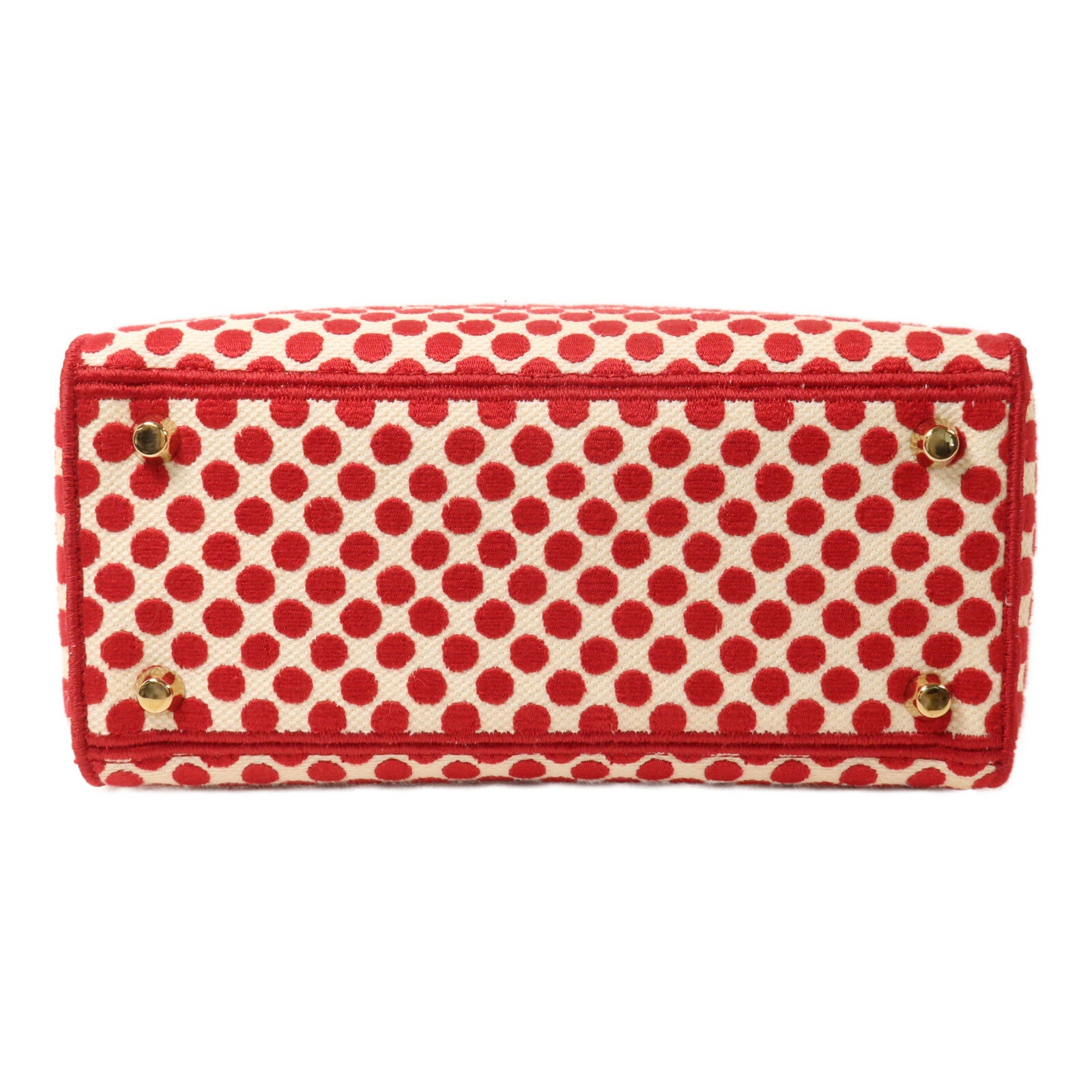 Dior 帆布Polkadot Dioramour Lady D-Lite Bag手挽肩背兩用袋