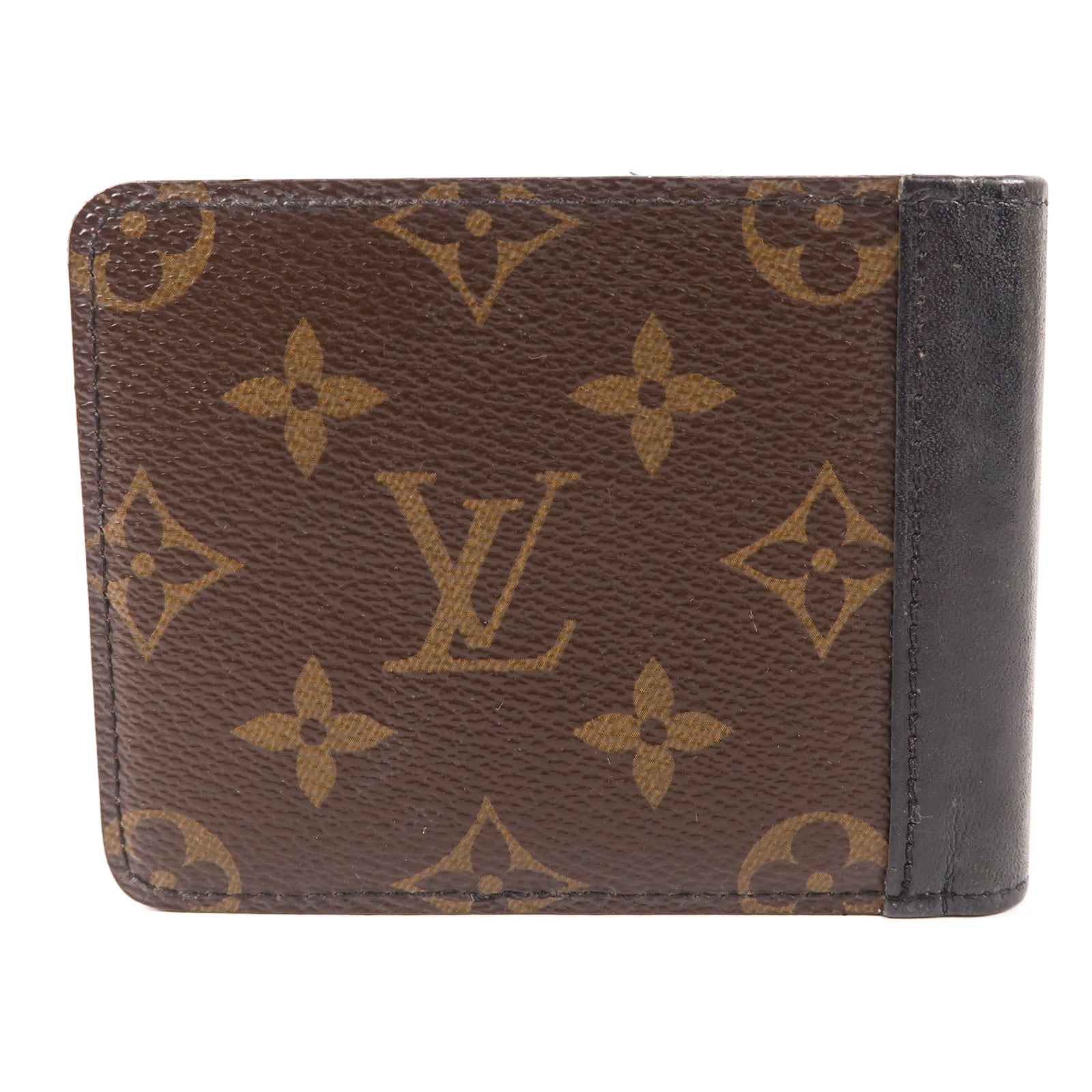 LOUIS VUITTON LV Gasper Wallet M93801 Monogram Macassar Brown