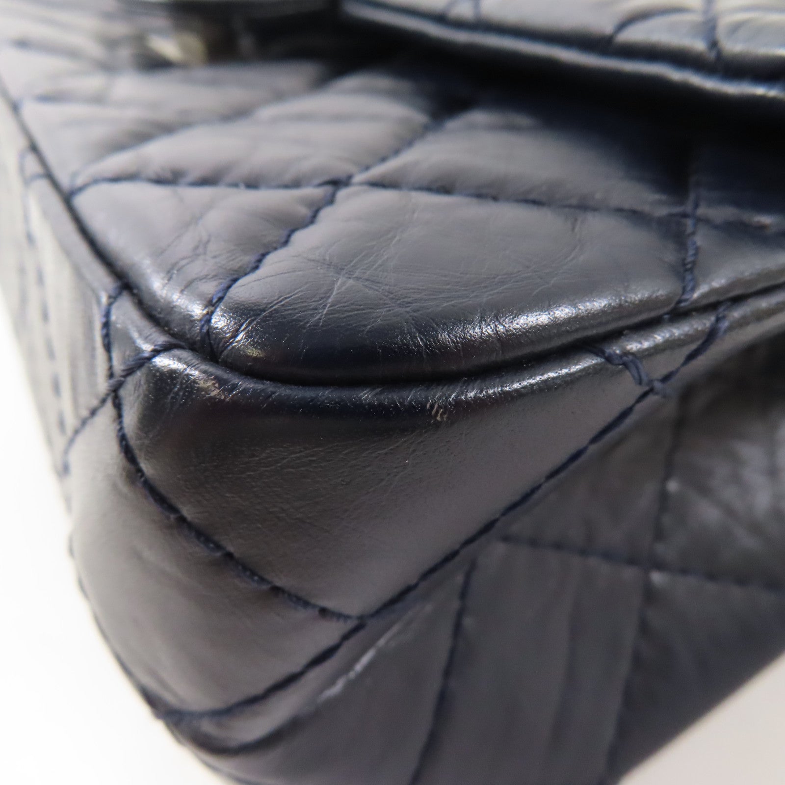 CHANEL 牛皮皮革2.55 Shoulder Bag鏈帶肩背袋