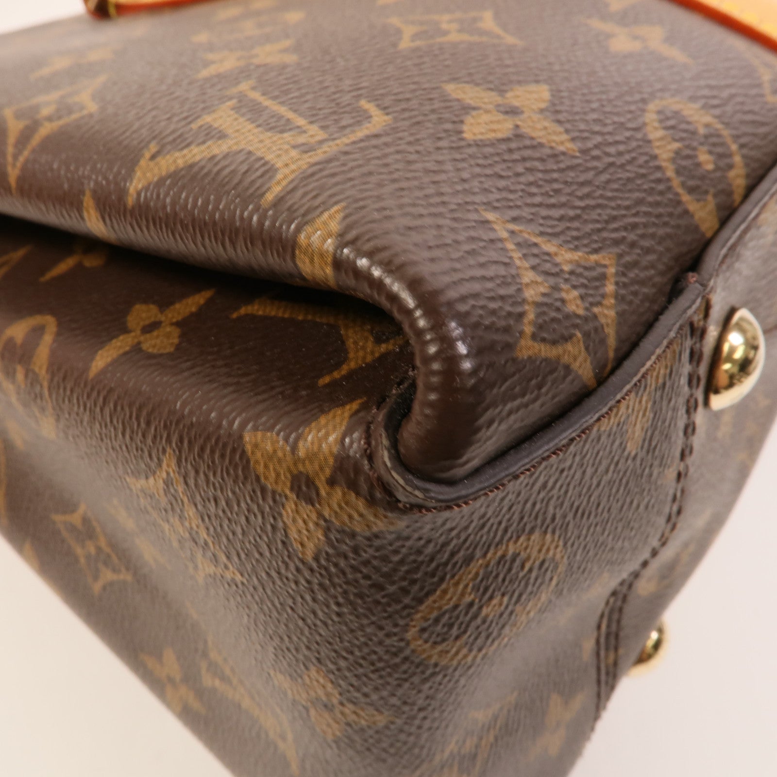 LOUIS VUITTON Monogram Soufflot MM金扣手挽肩背兩用袋