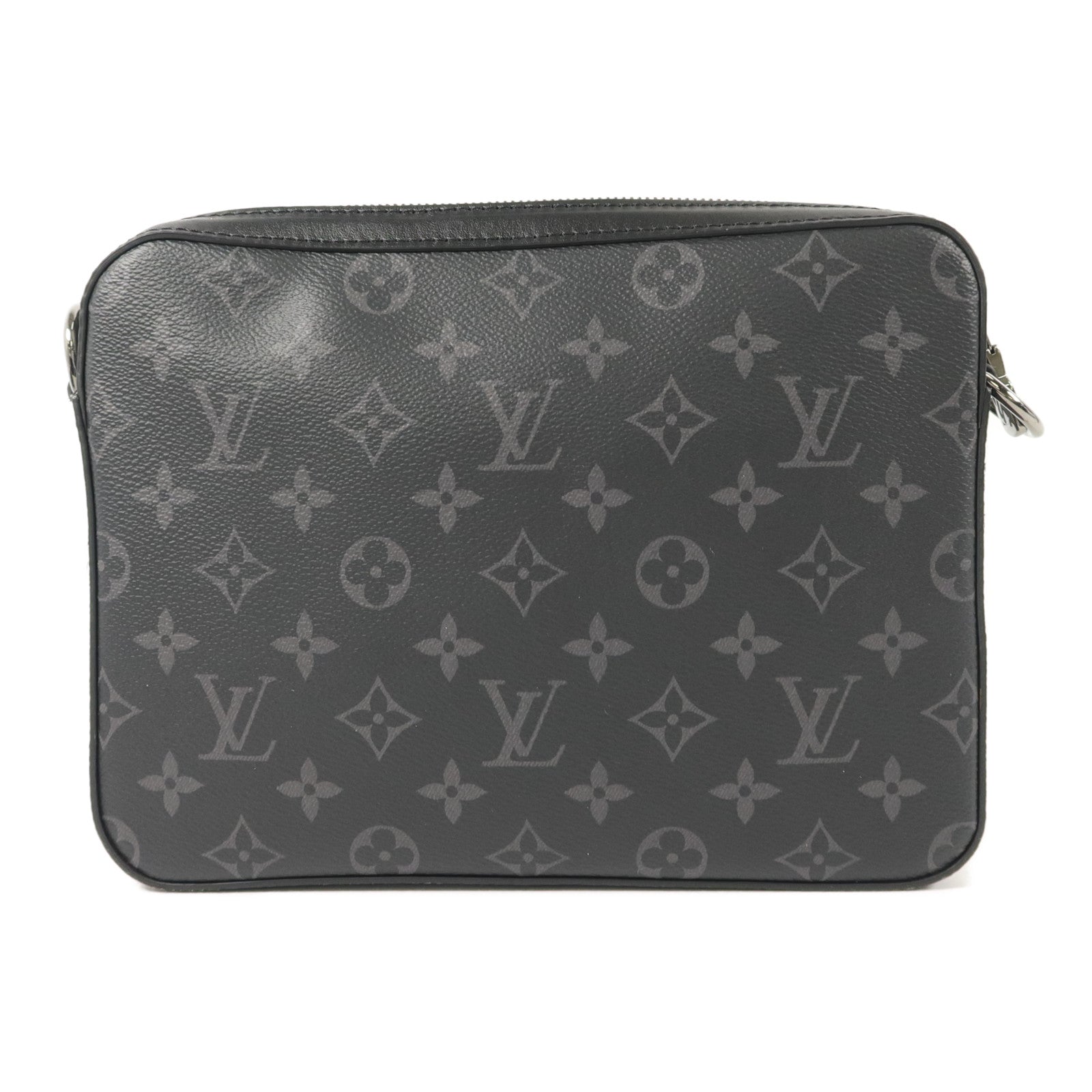 LOUIS VUITTON Monogram Eclipse Reverse Trio Messenger肩背袋
