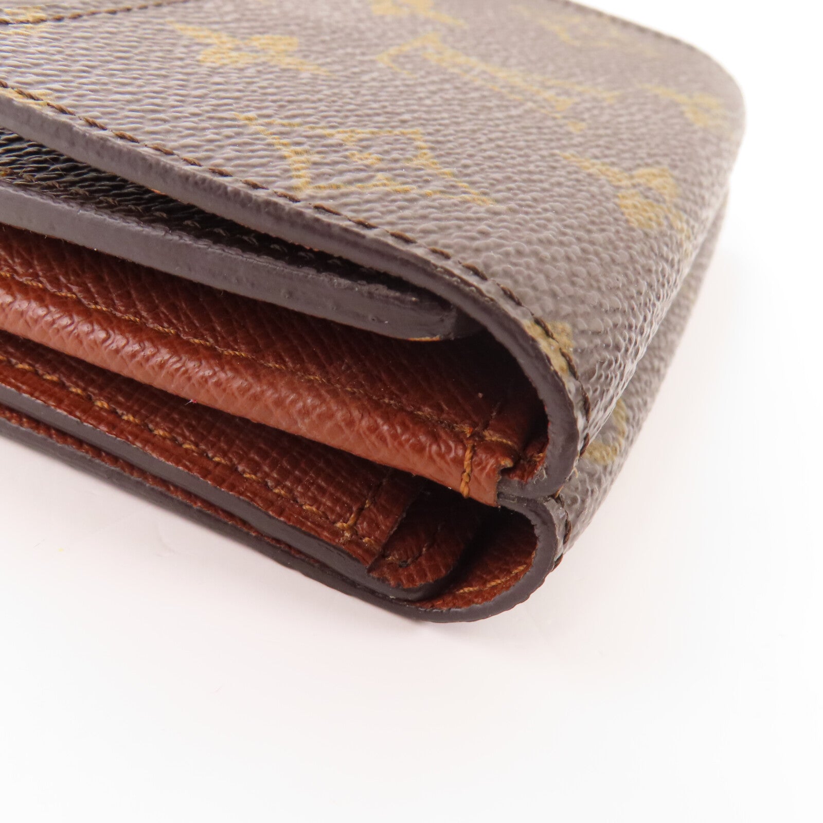 LOUIS VUITTON 【激減優惠】Monogram Carte Credit Wallet金扣短錢包