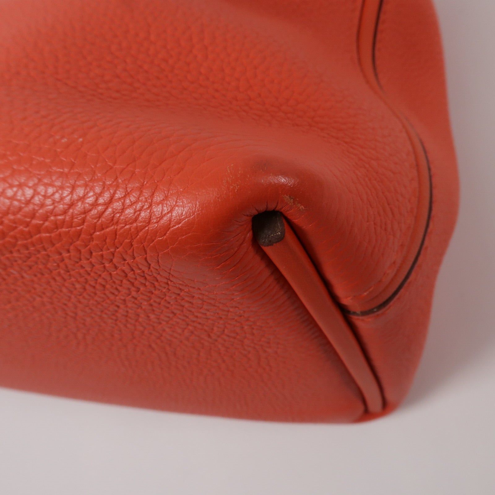 HERMES Clemence皮革24/24 29cm手挽肩背兩用袋Capucine