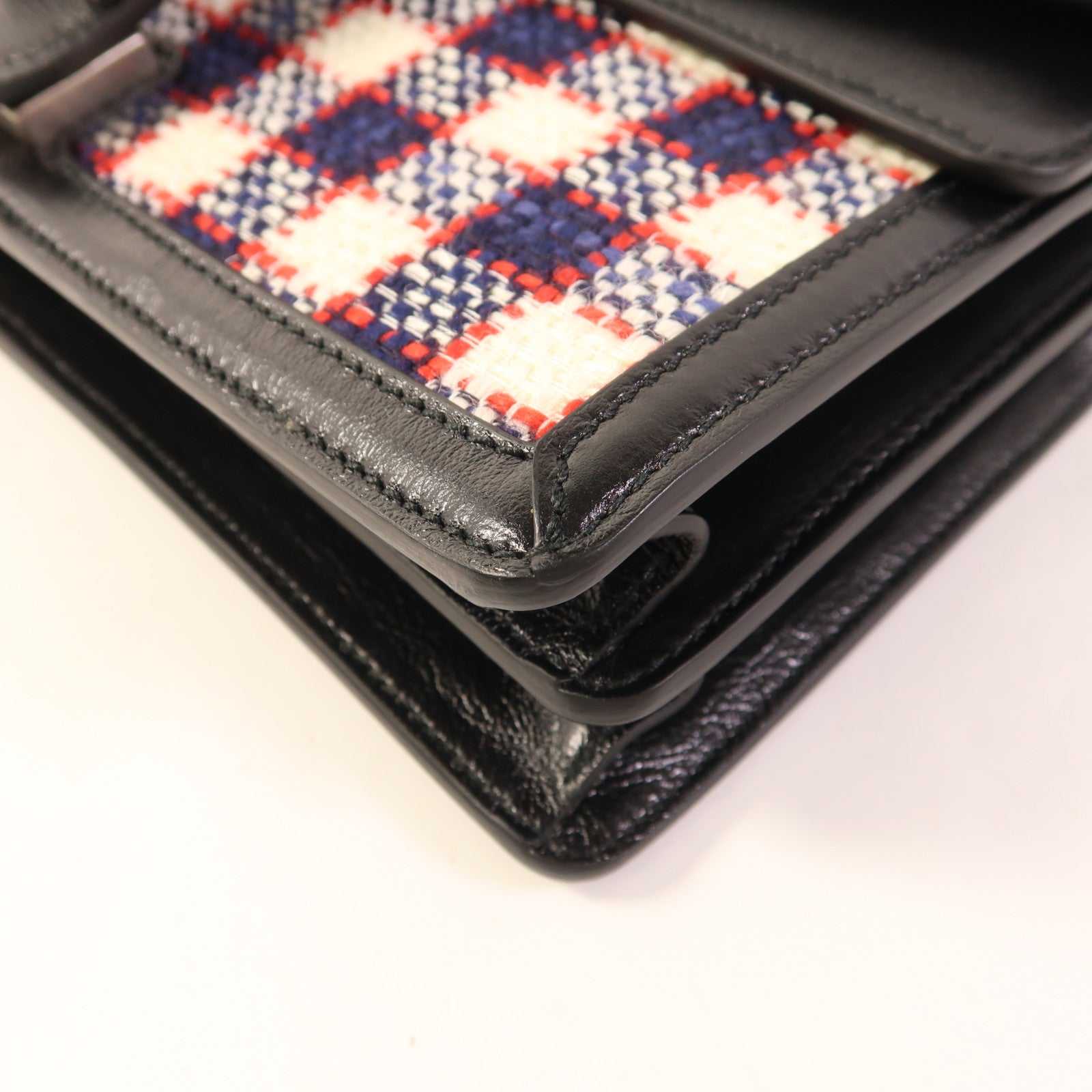 GUCCI Tweed Dionysus鏈帶肩背袋