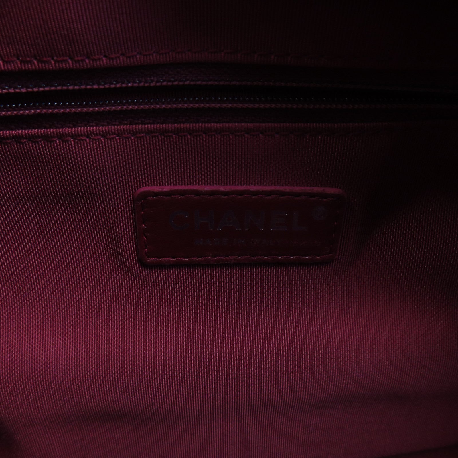 CHANEL 菱格牛皮皮革Gabrielle Large金釦/銀扣鏈帶肩背袋黑色