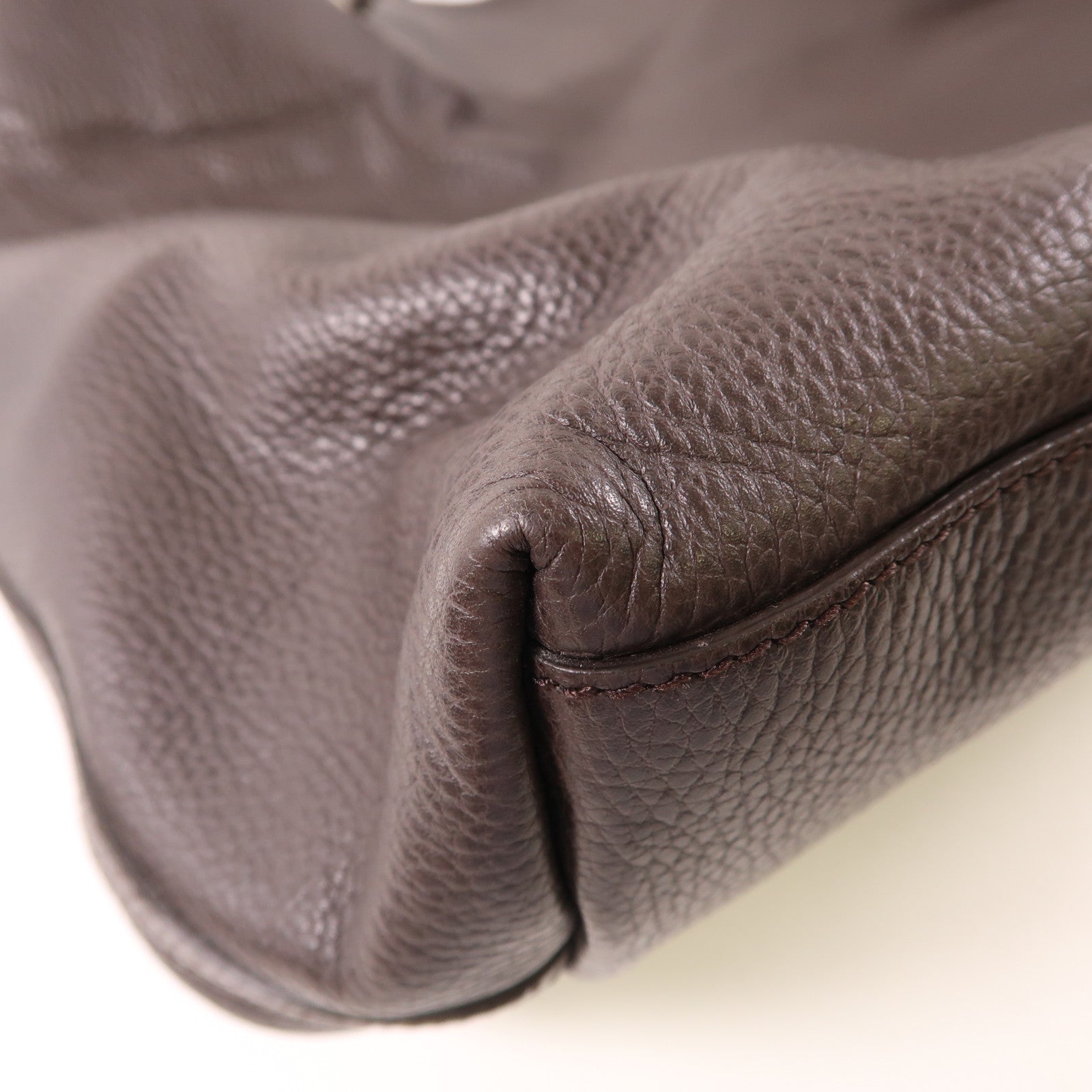 GUCCI 牛皮皮革Tote Bag金扣肩背袋