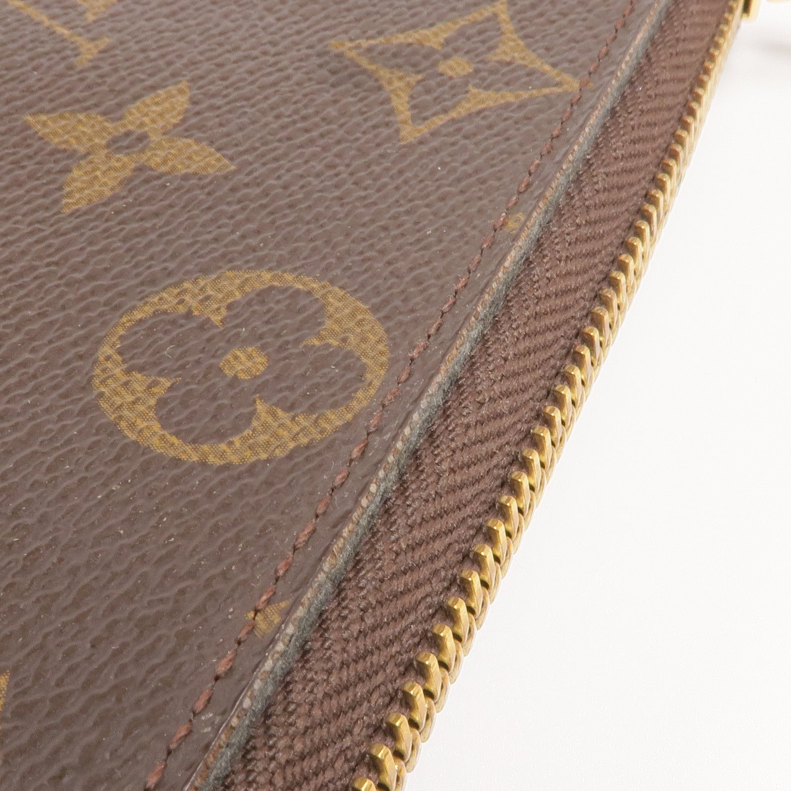 LOUIS VUITTON Monogram Clemence Wallet金扣長錢包