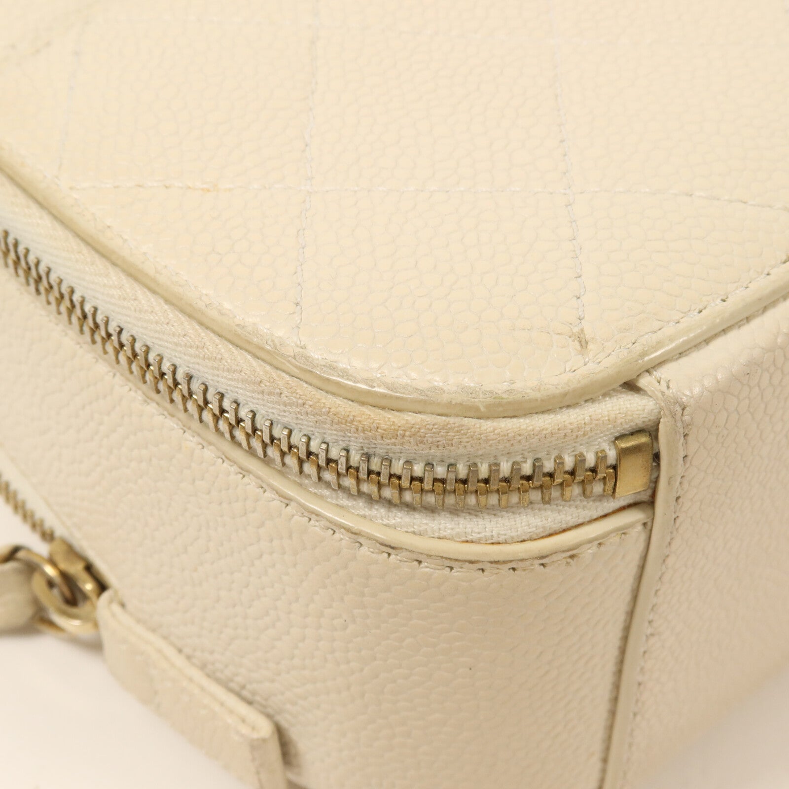 CHANEL 牛皮皮革Camera Case With Top Handle鏈帶手挽肩背兩用袋