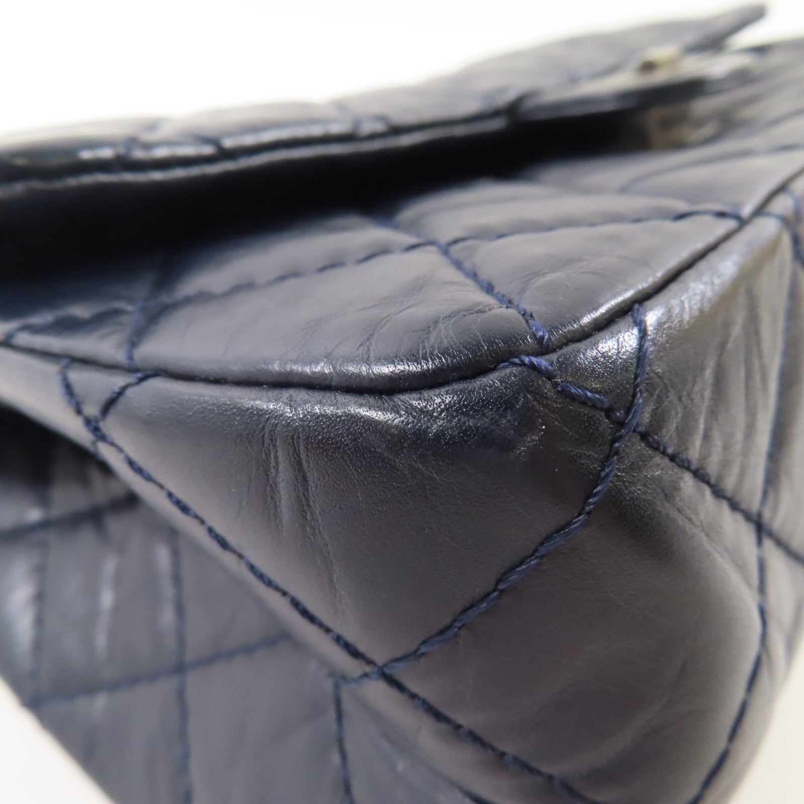 CHANEL 牛皮皮革2.55 Shoulder Bag鏈帶肩背袋