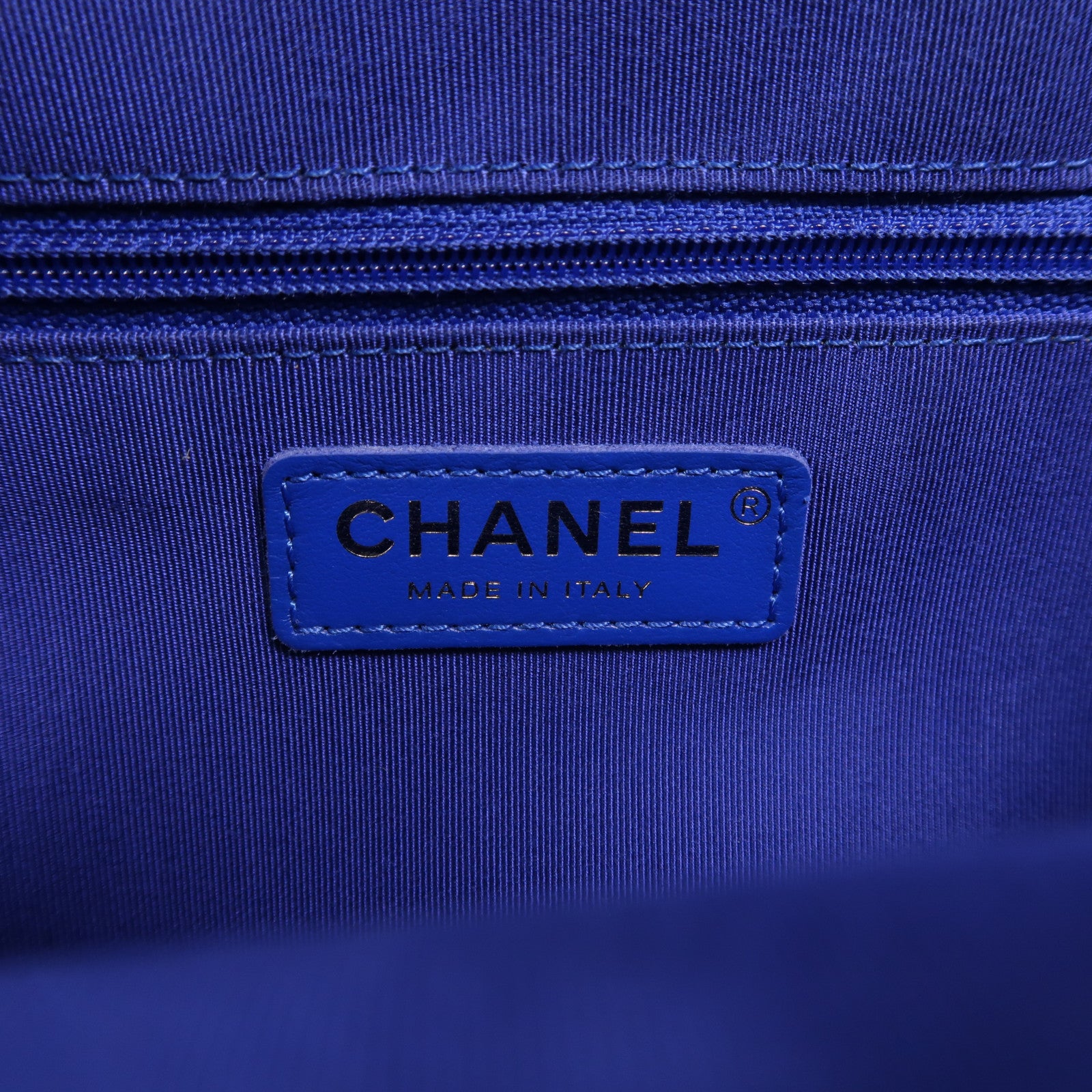 CHANEL 【激減優惠】帆布Chain Shoulder銀扣鏈帶肩背袋