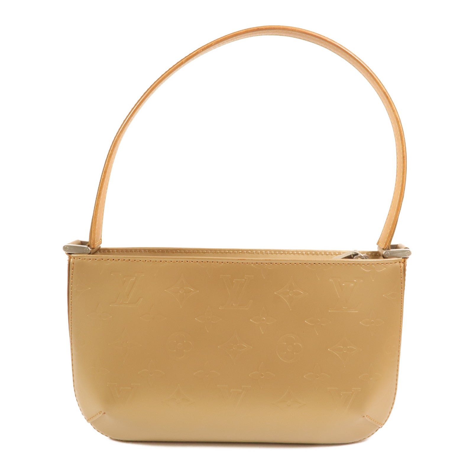 LOUIS VUITTON Monogram Matte Fowler銀扣肩背袋