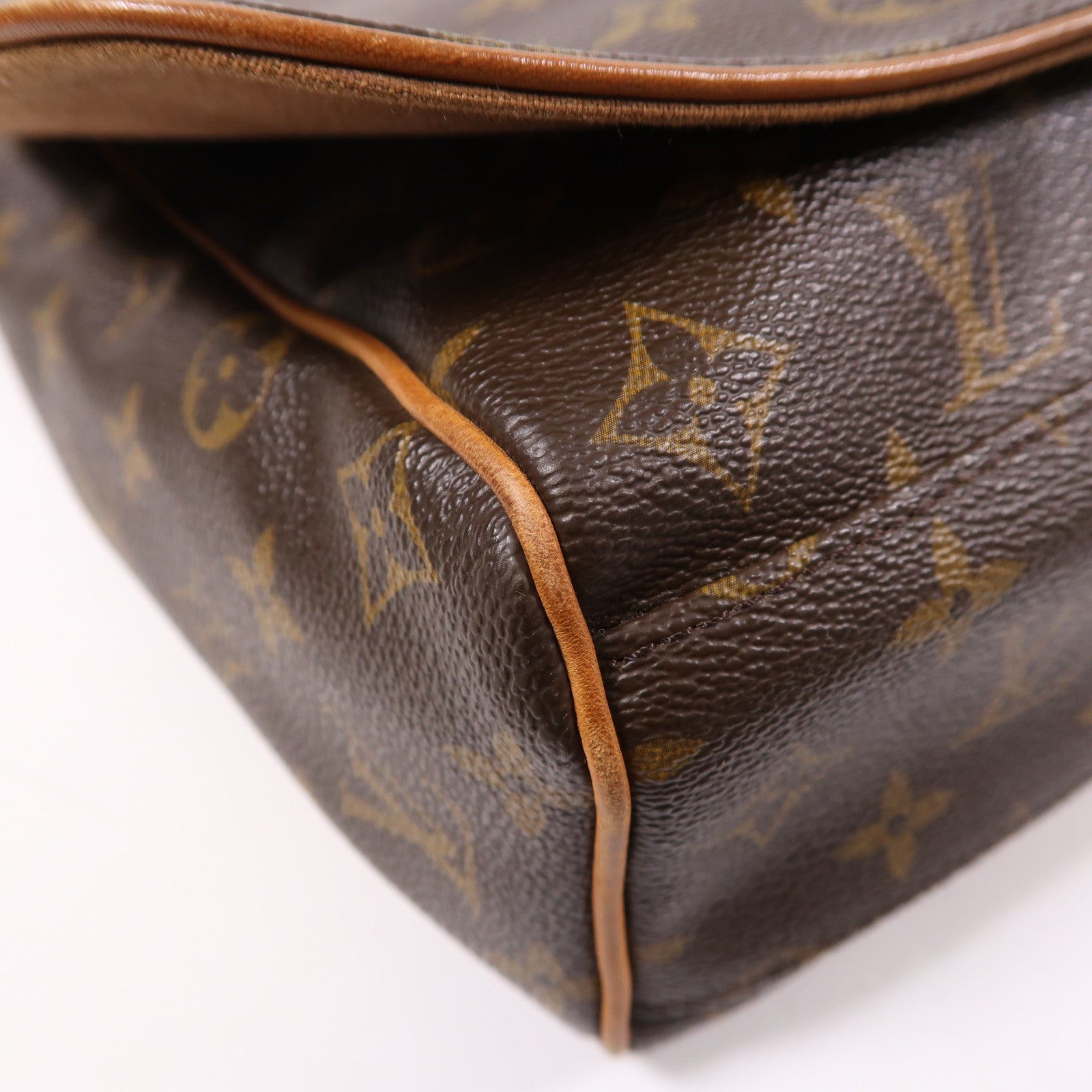 LOUIS VUITTON LV GHW Abbesses Shoulder Bag M45257 Monogram Brown