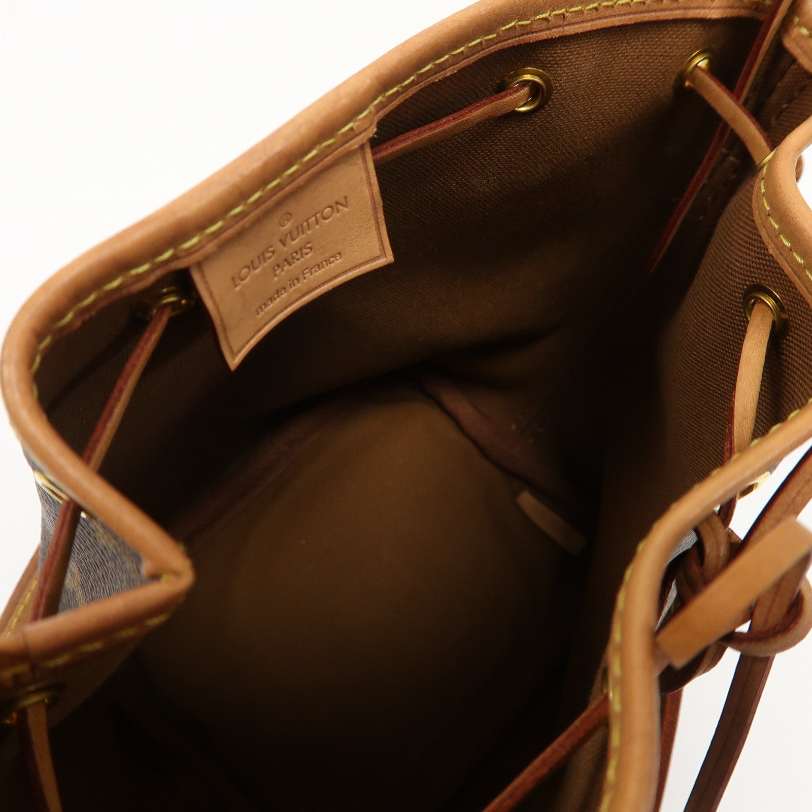 LOUIS VUITTON Monogram Neo Nano金扣肩背袋啡色