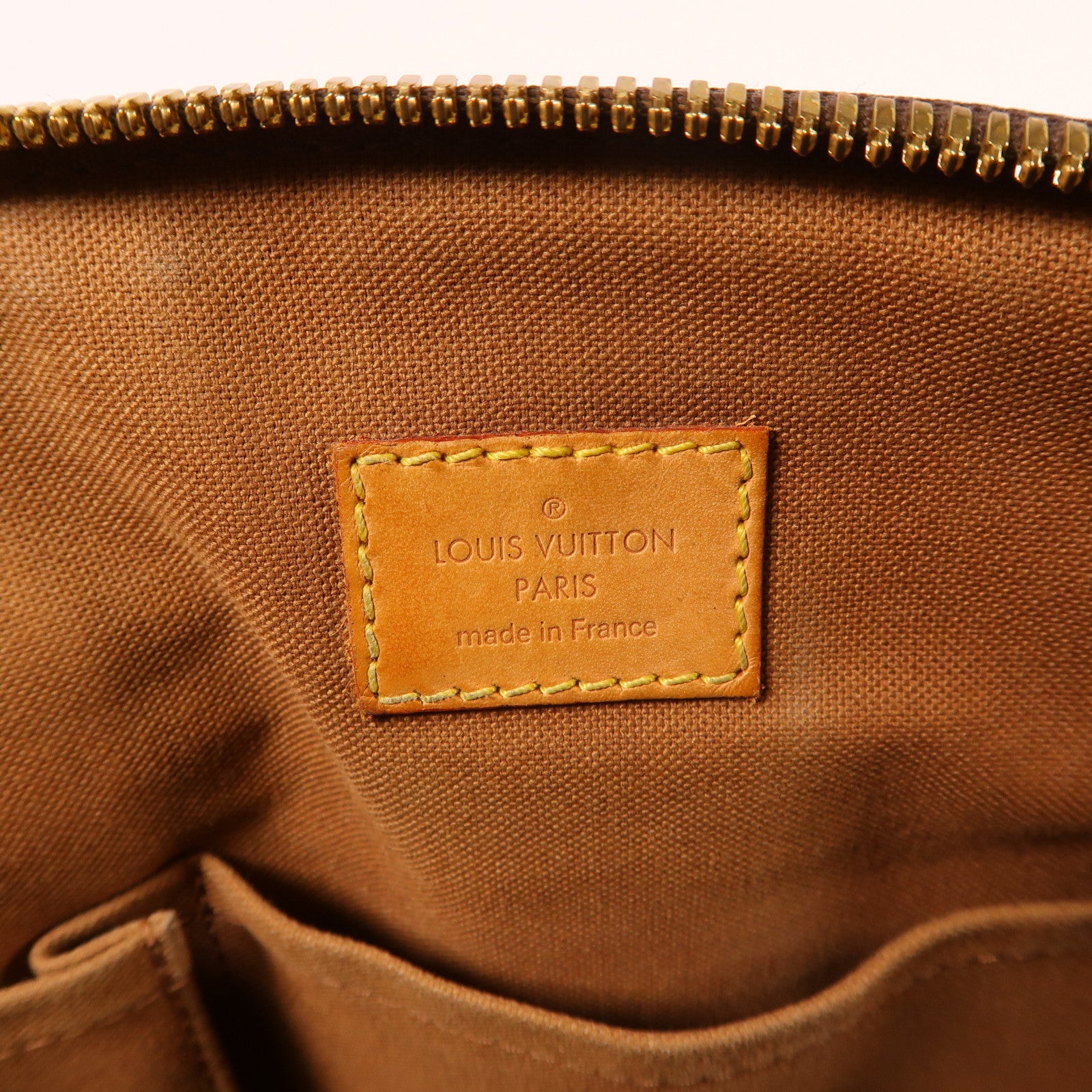 LOUIS VUITTON LV GHW Tivoli GM Shoulder Bag M40144 Monogram Brown