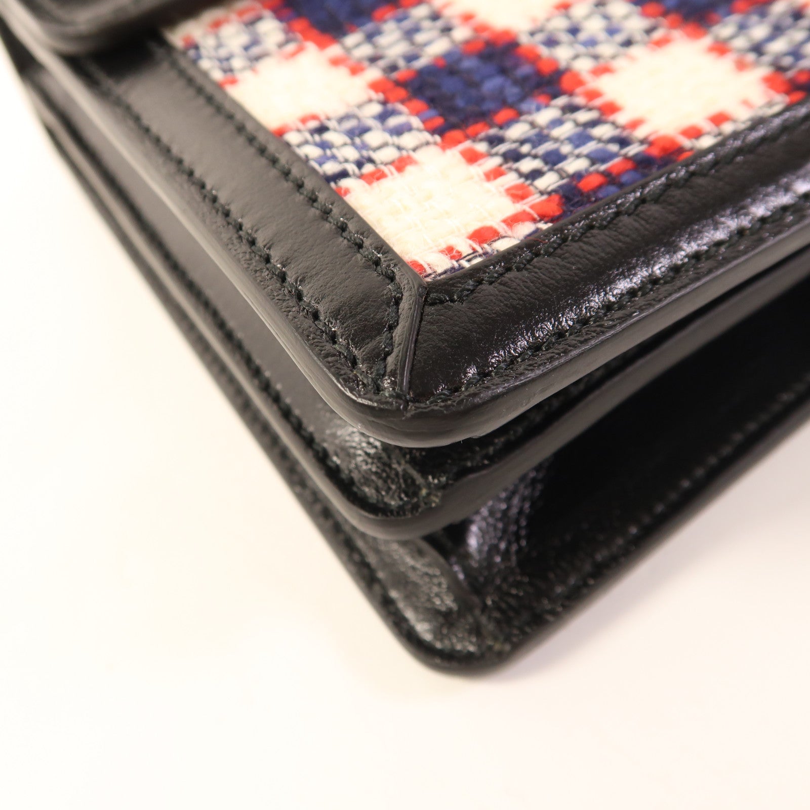 GUCCI Tweed Dionysus鏈帶肩背袋