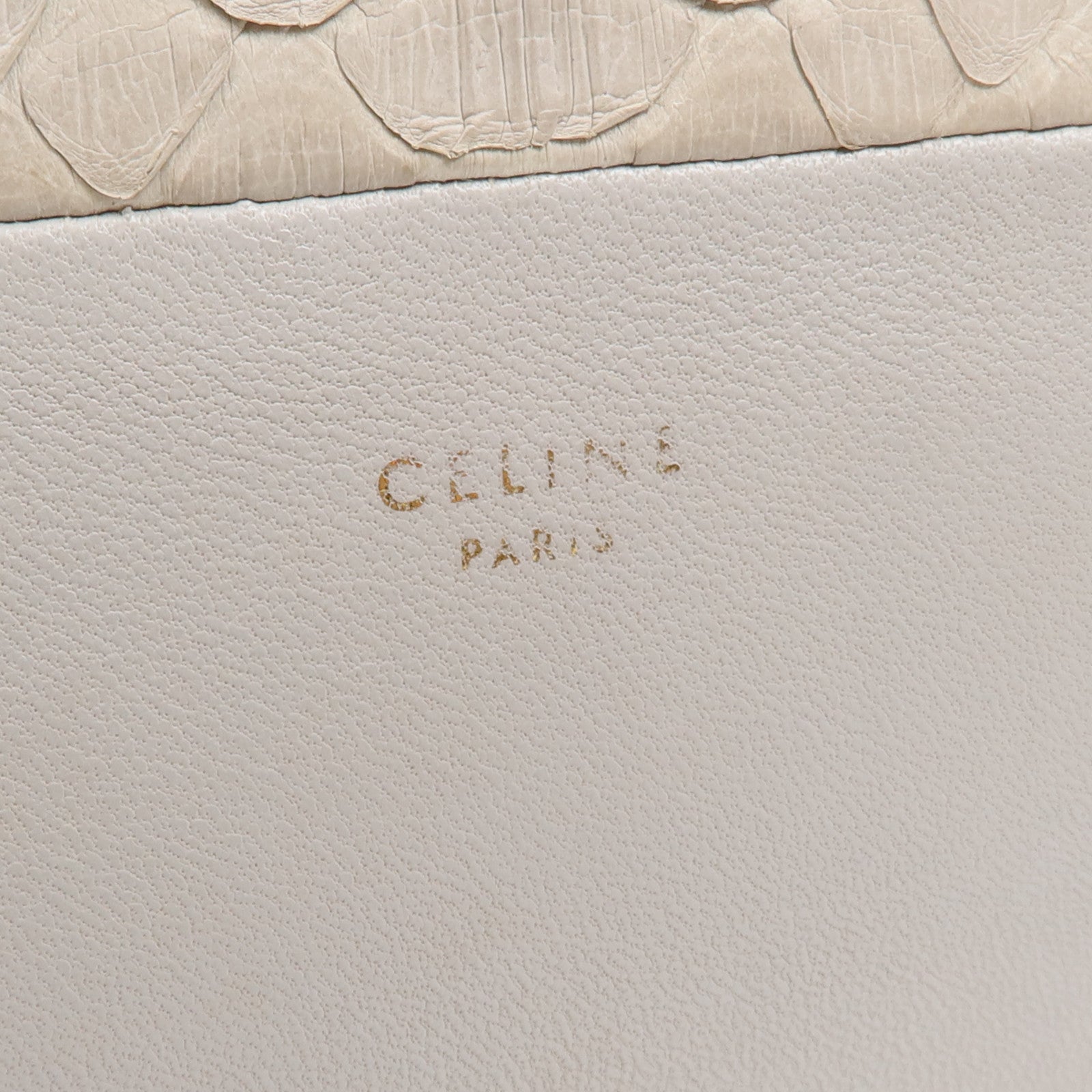 CELINE 蛇皮/牛皮皮革Python Solo Clutch手拿包