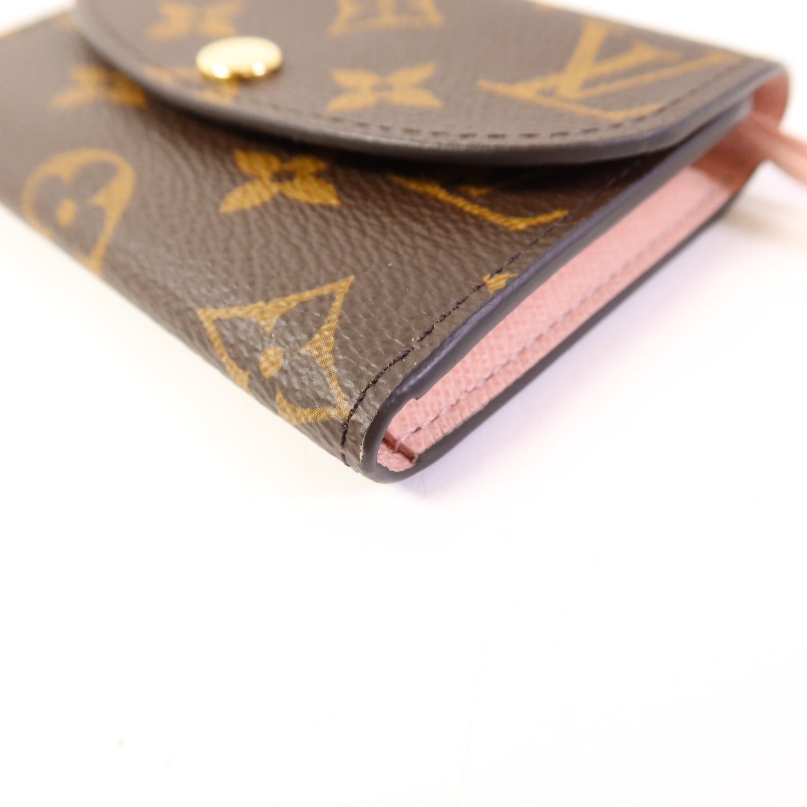 LOUIS VUITTON Monogram Rosalie金扣錢包