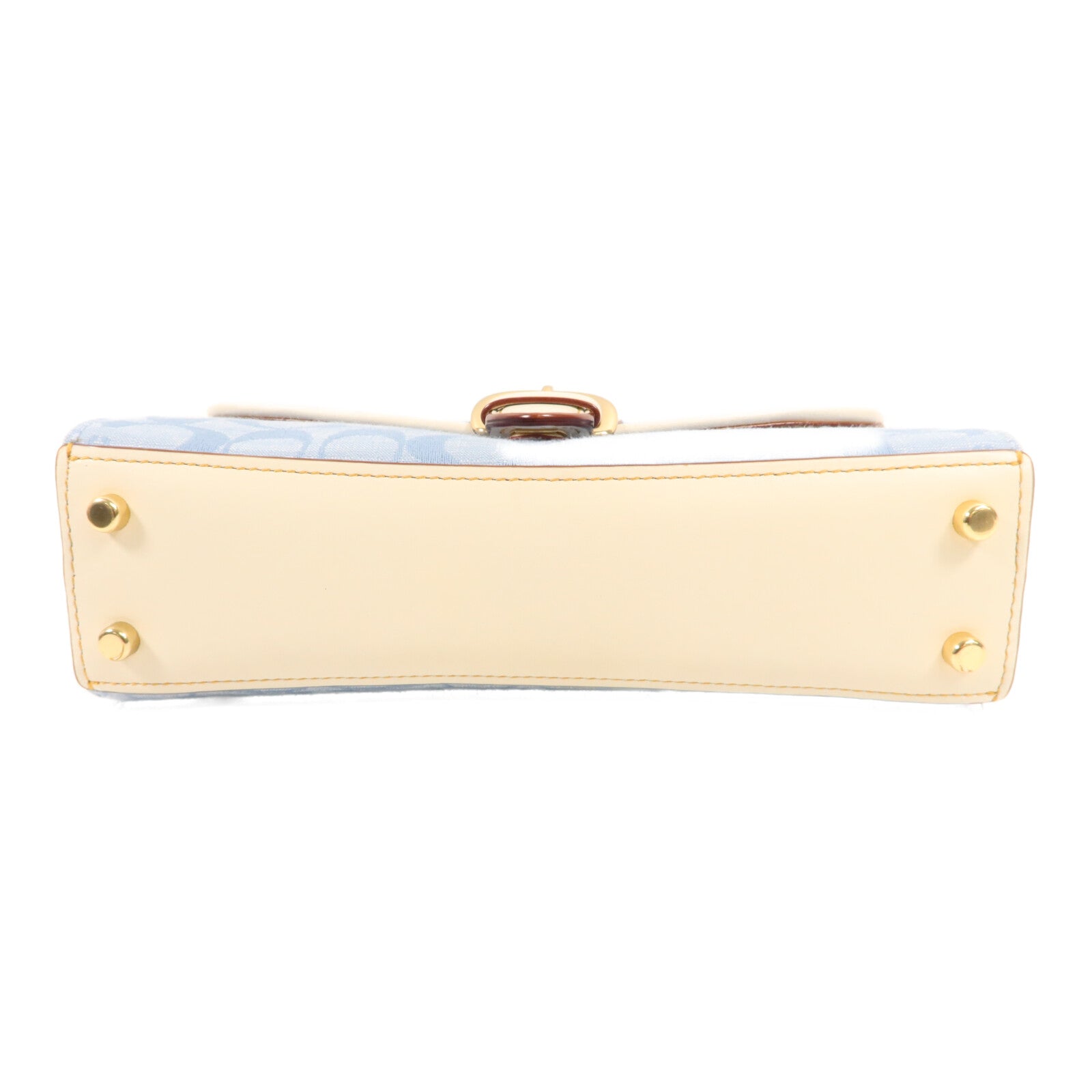 COACH 牛仔布Kleo Top Handle Bag手挽肩背兩用袋