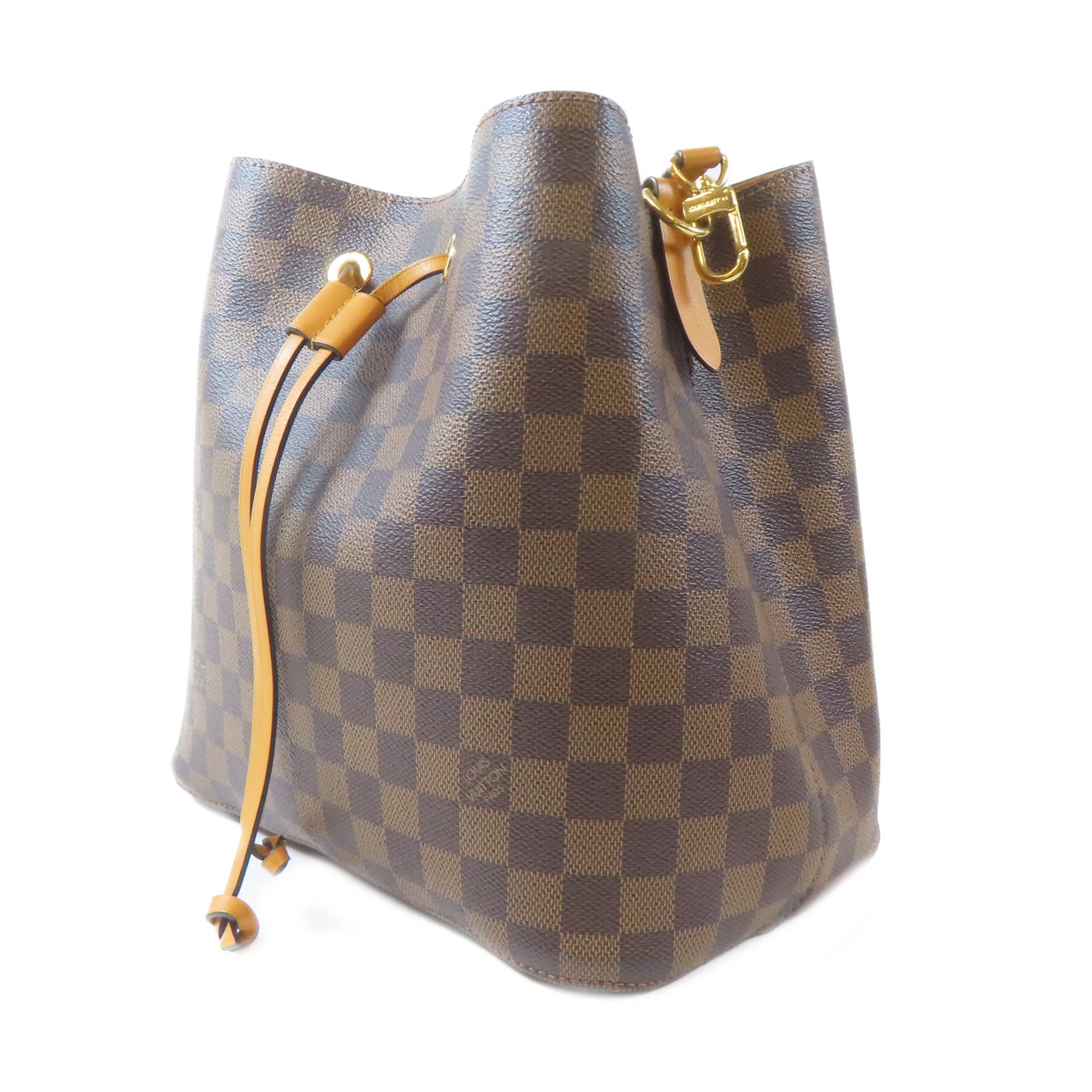 LOUIS VUITTON Damier Neo Noe金扣肩背袋啡色