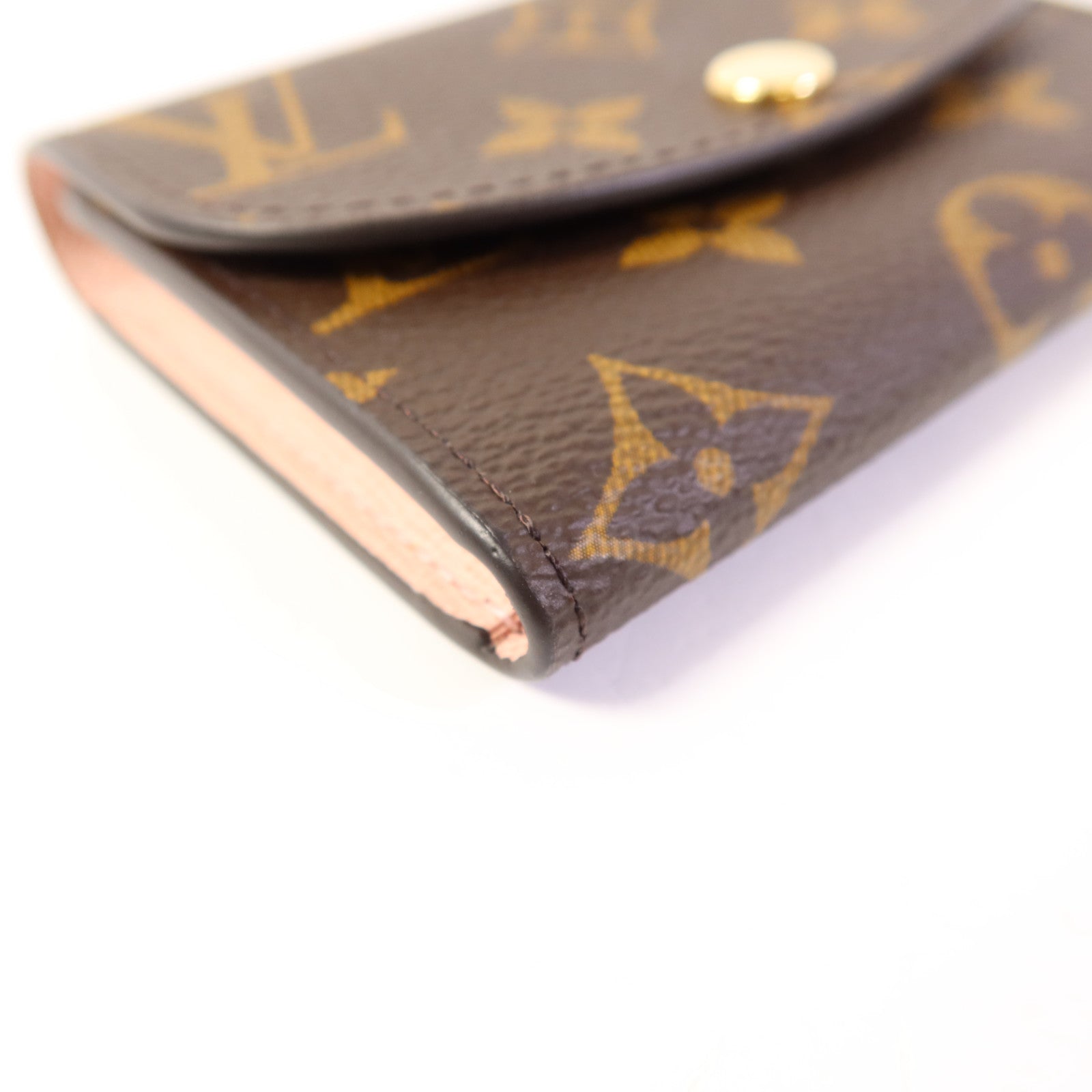 LOUIS VUITTON Monogram Rosalie金扣錢包