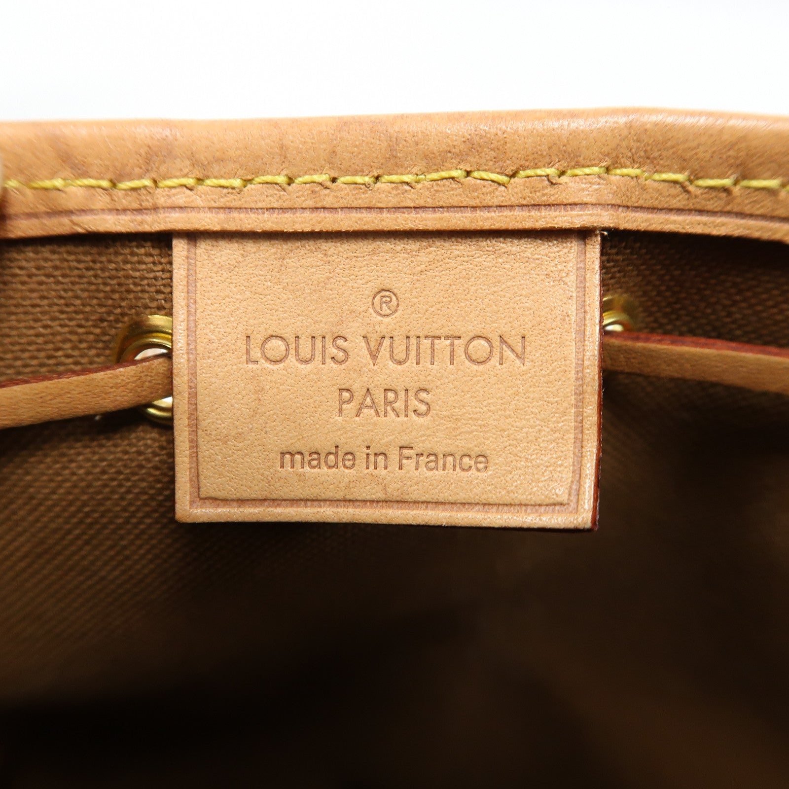 LOUIS VUITTON Monogram Neo Nano金扣肩背袋啡色