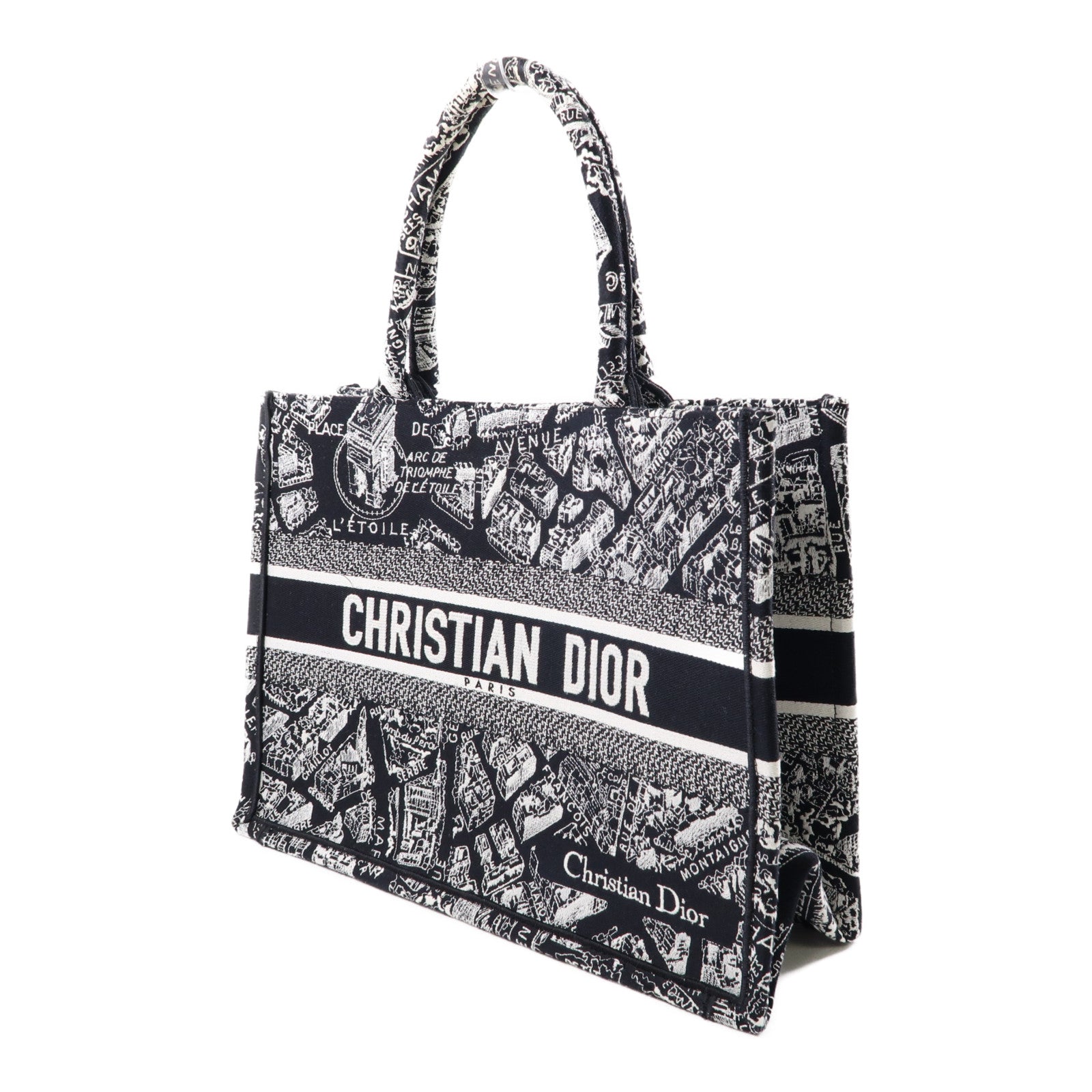 Dior 帆布Book Tote手挽袋黑色