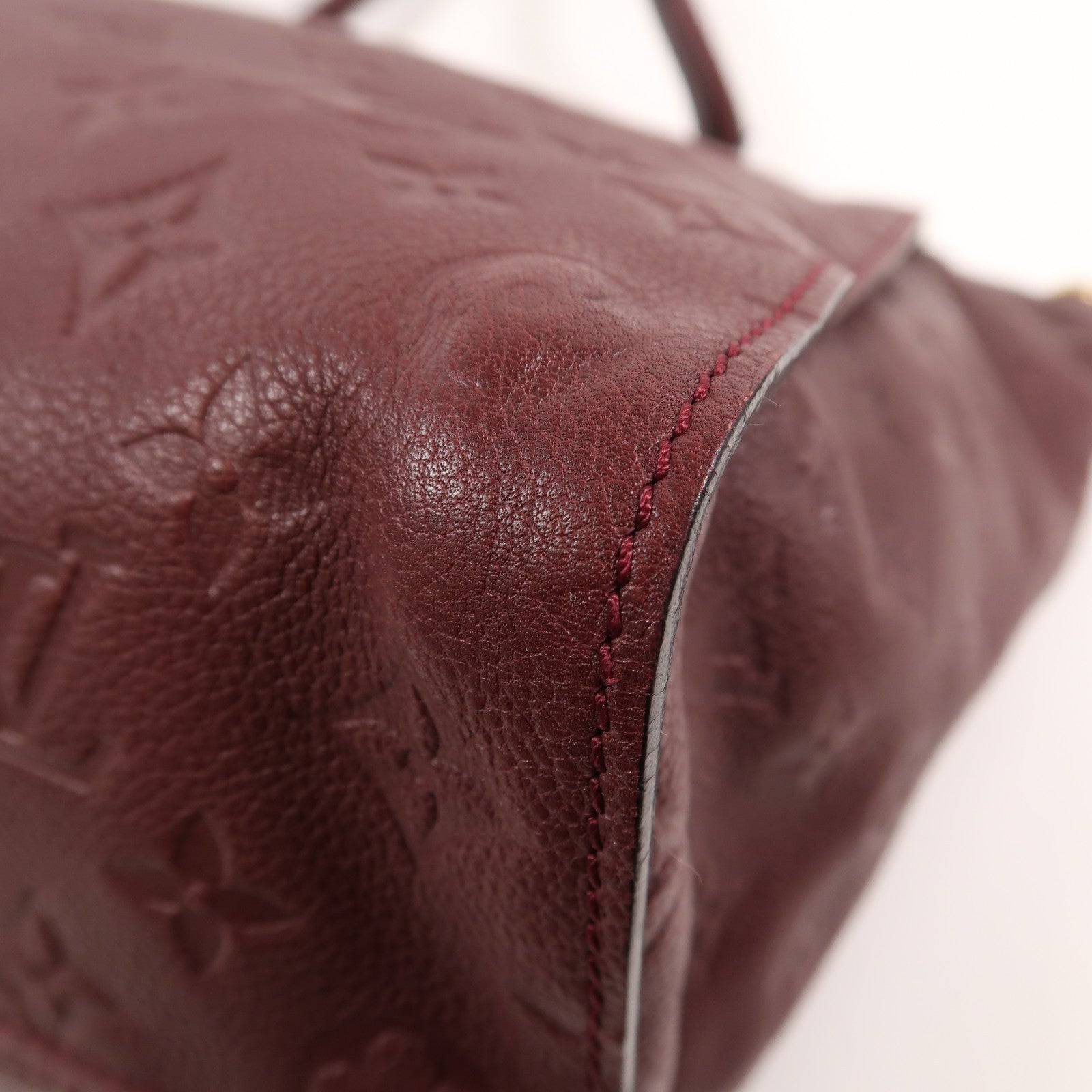 LOUIS VUITTON Monogram Empreinte Lumineuse PM金扣手挽肩背兩用袋