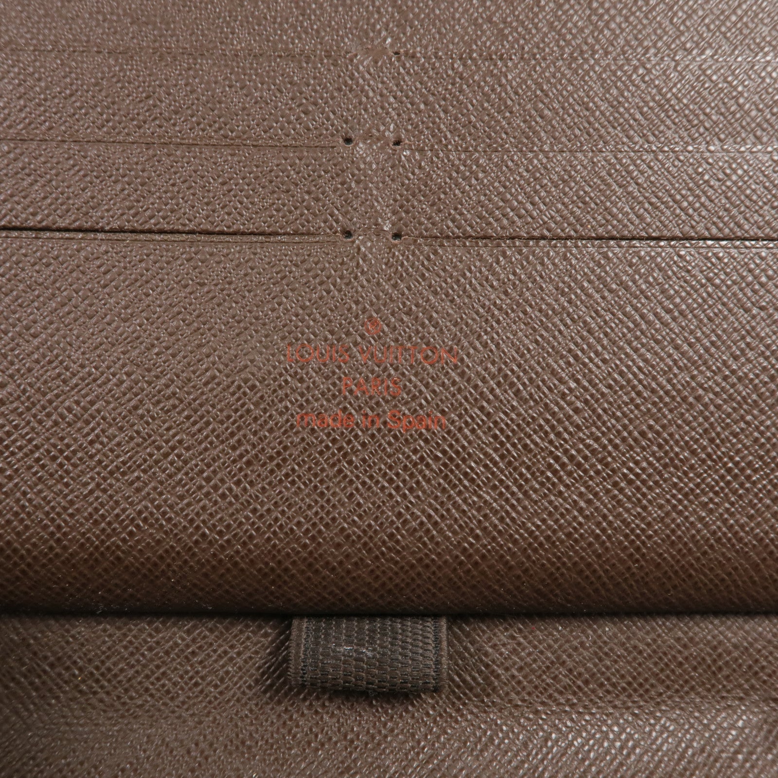 LOUIS VUITTON Damier Zippy Organizer金扣長錢包