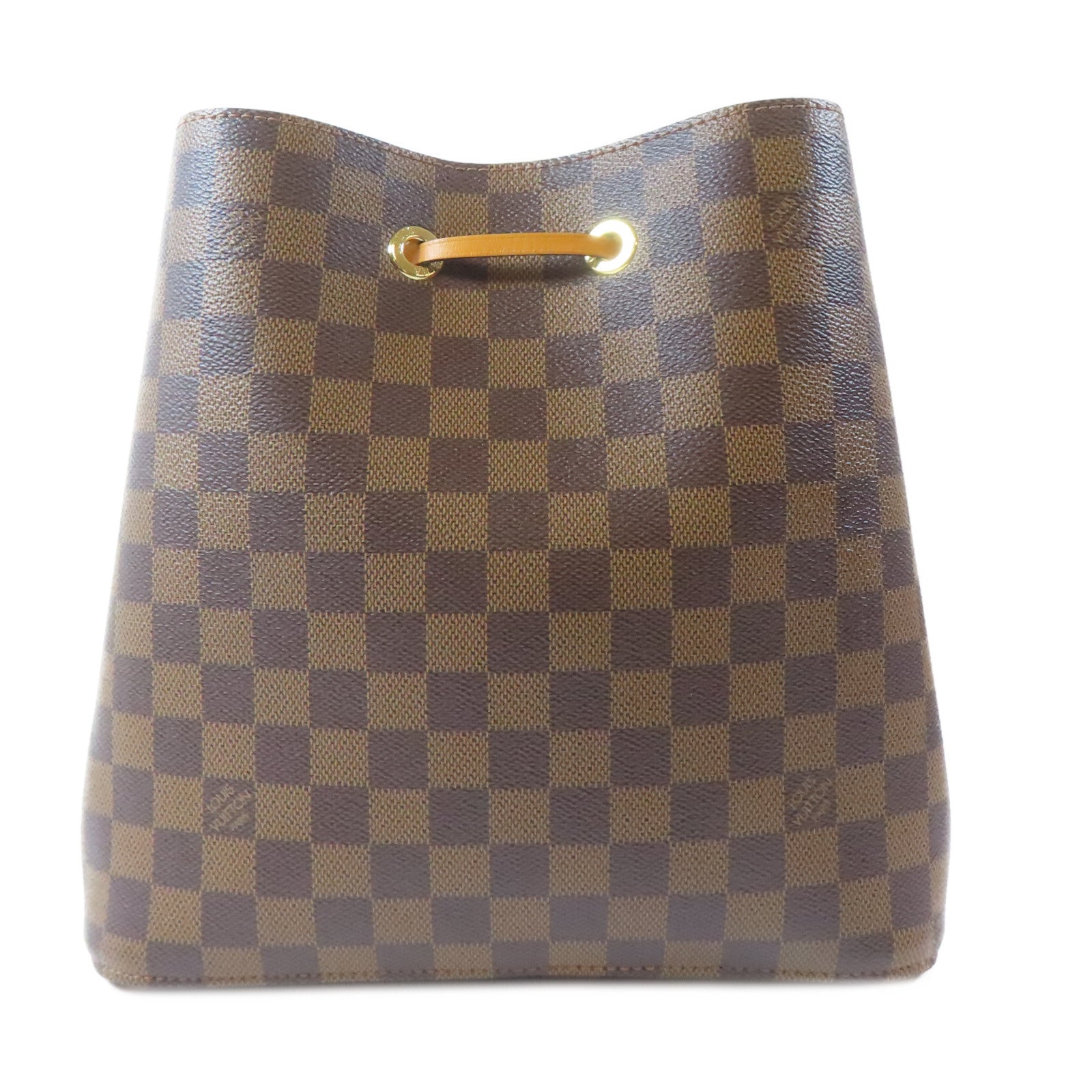 LOUIS VUITTON Damier Neo Noe金扣肩背袋啡色