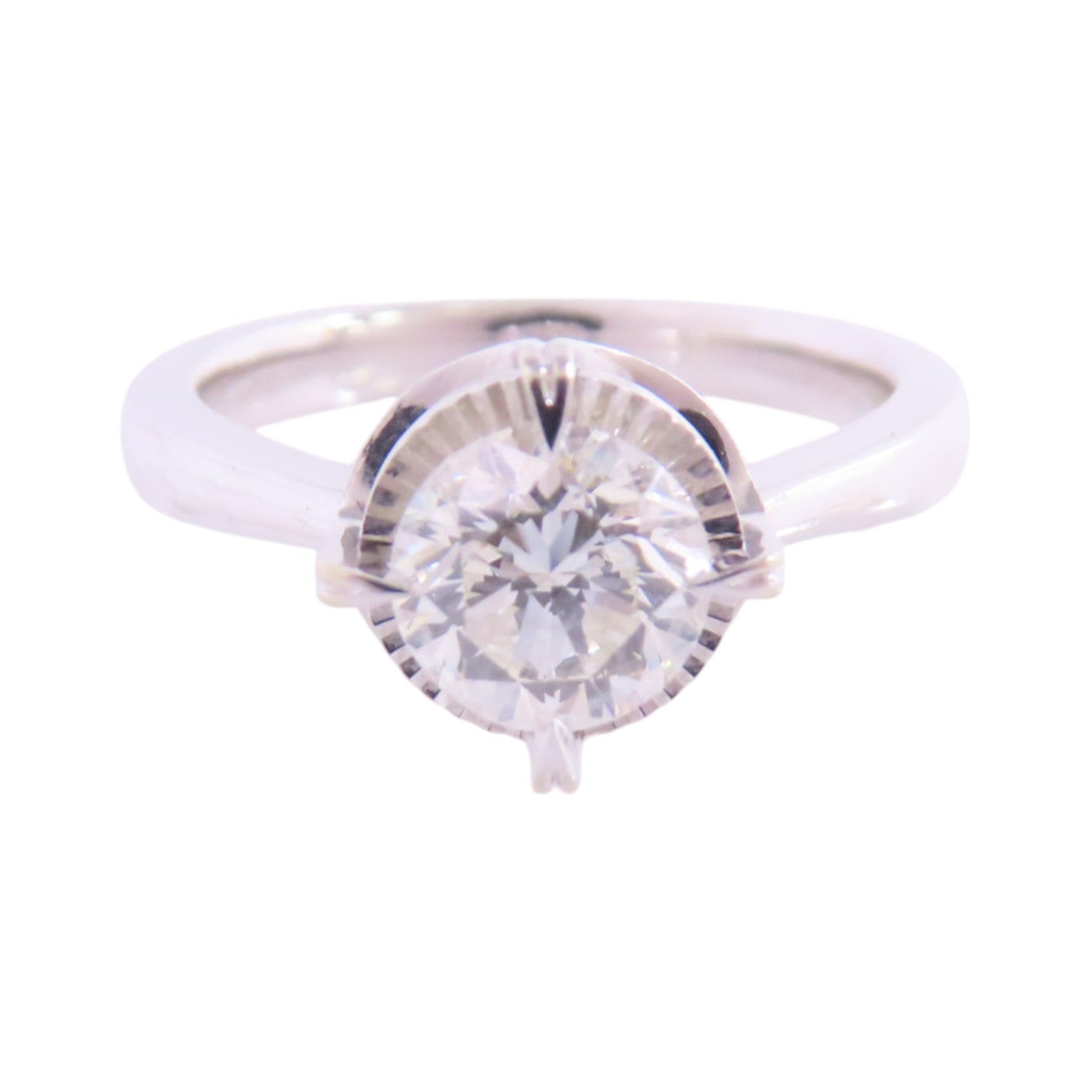 JEWELRY 18K白金/鑽石Diamond Ring戒指US#5.5